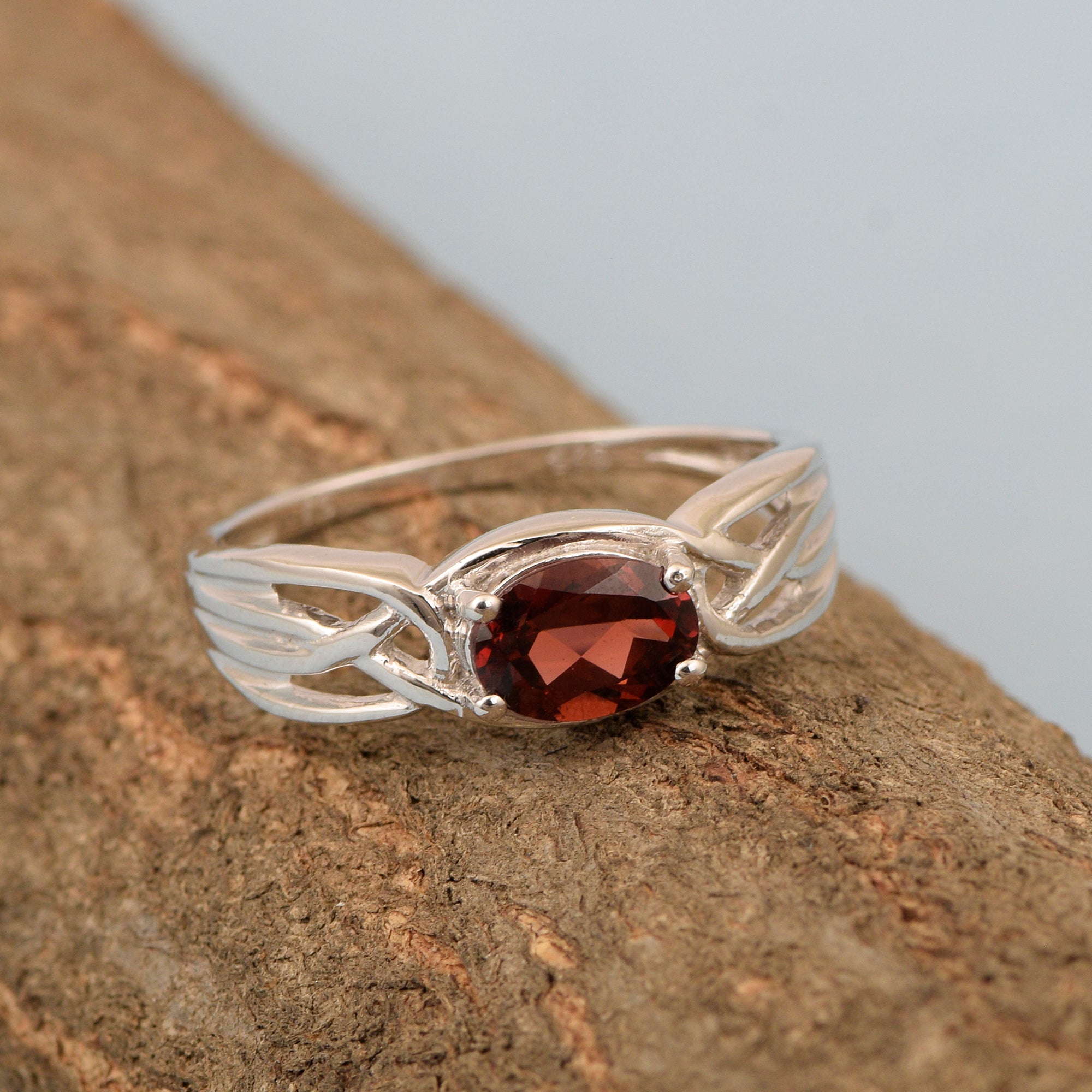 Garnet ring