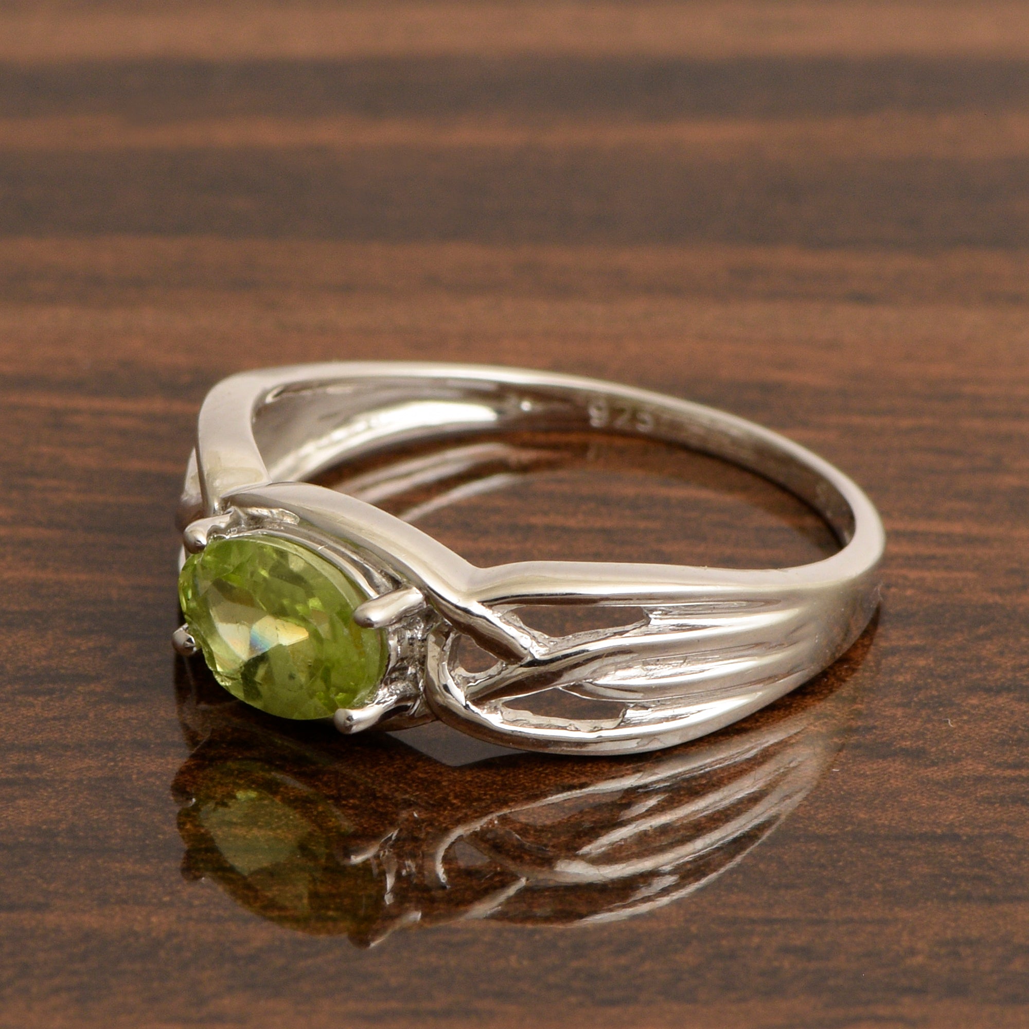 Peridot ring