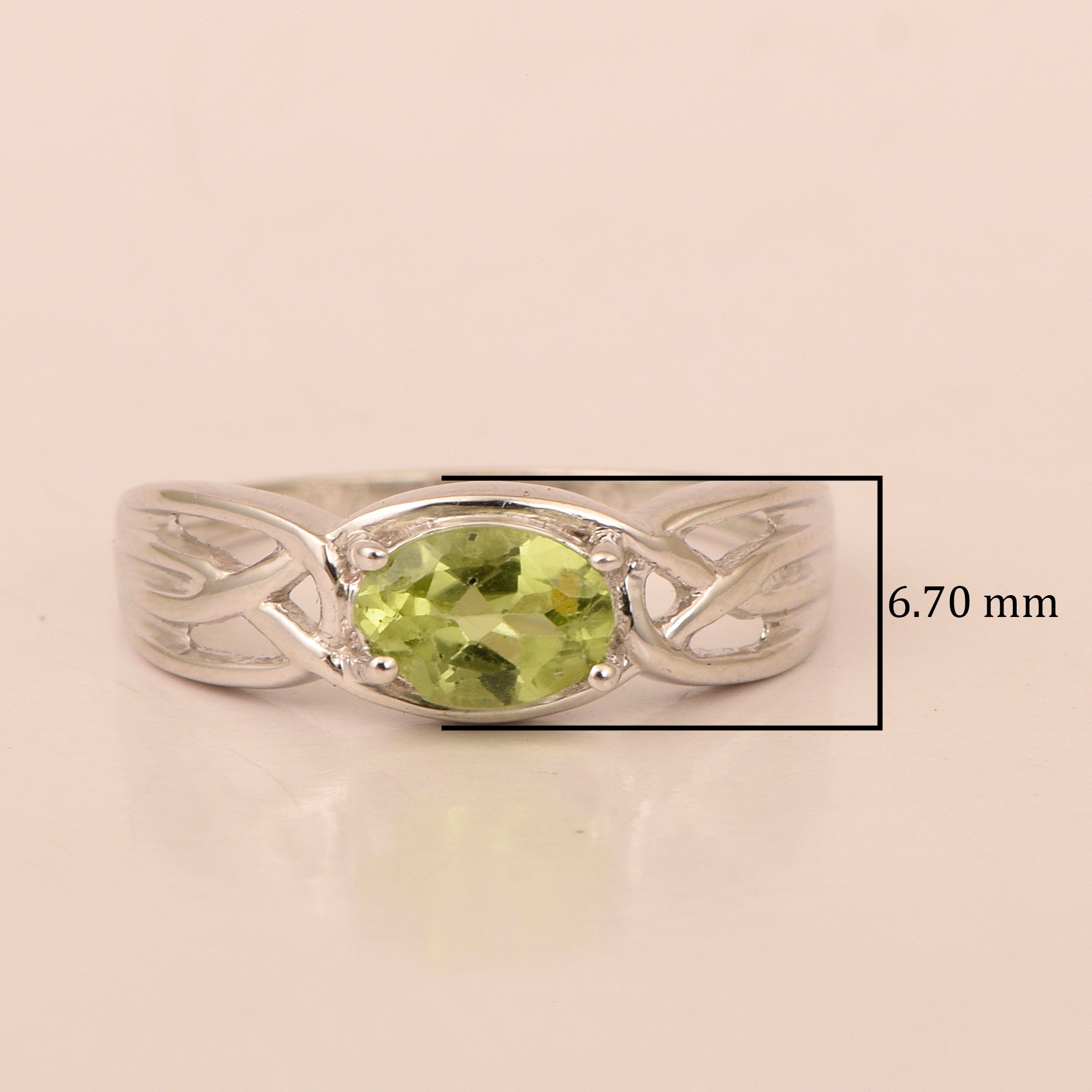 Peridot ring
