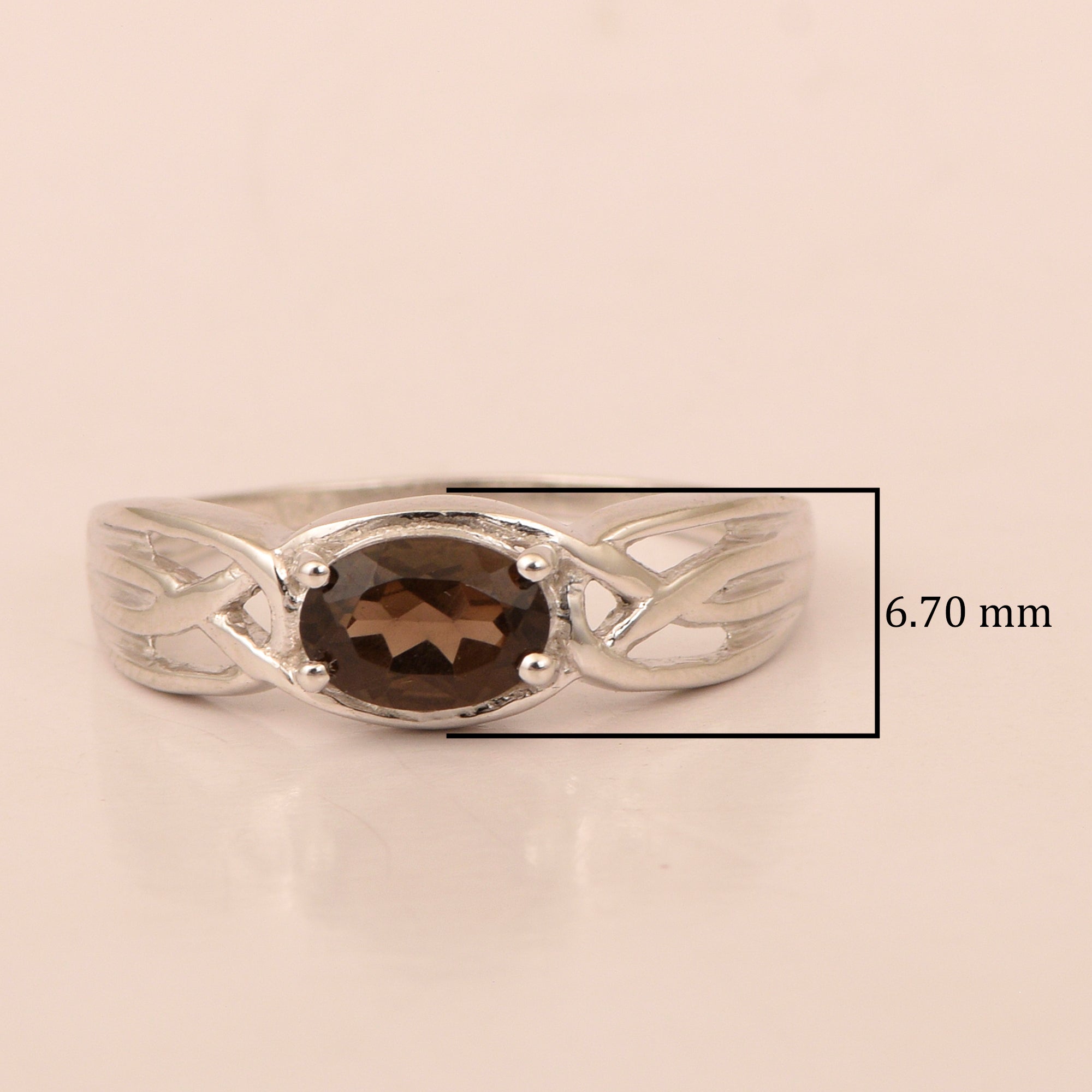 Smoky Quartz ring