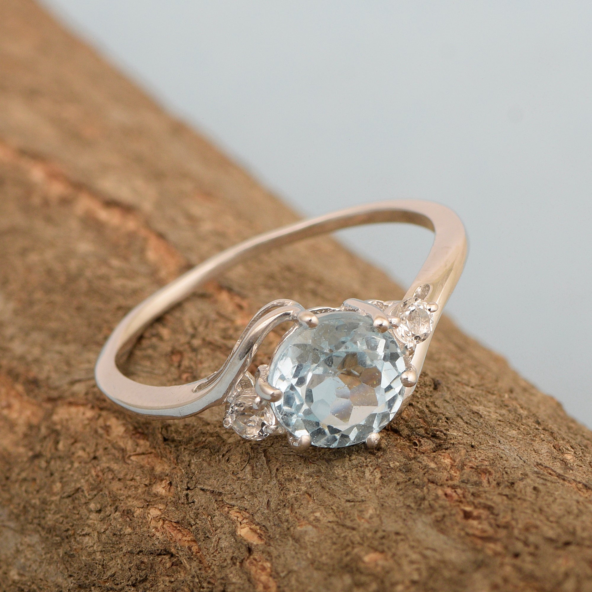 Blue Topaz ring