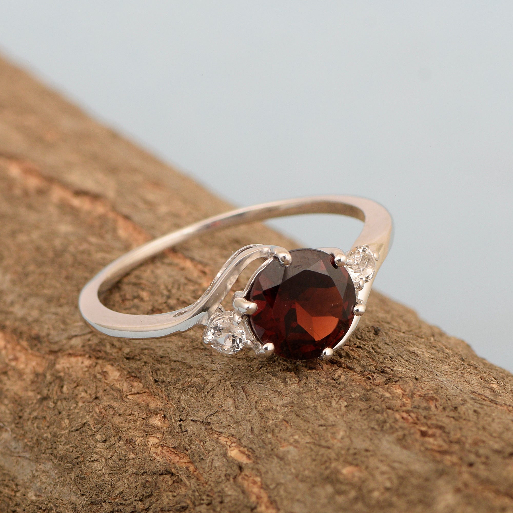 Garnet ring