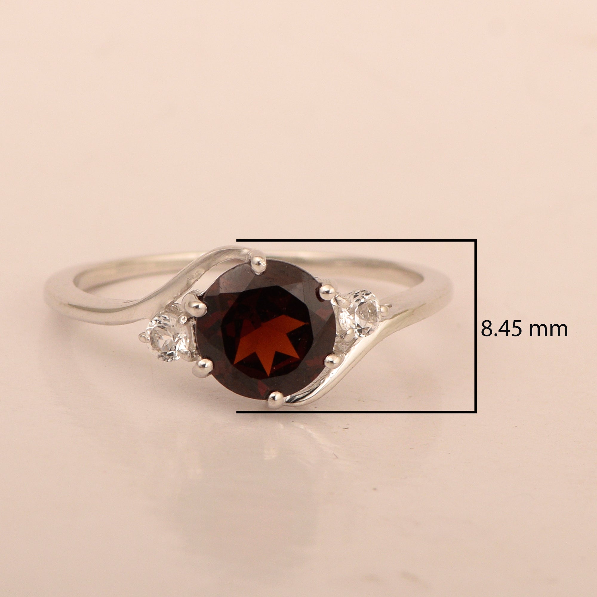 Garnet ring