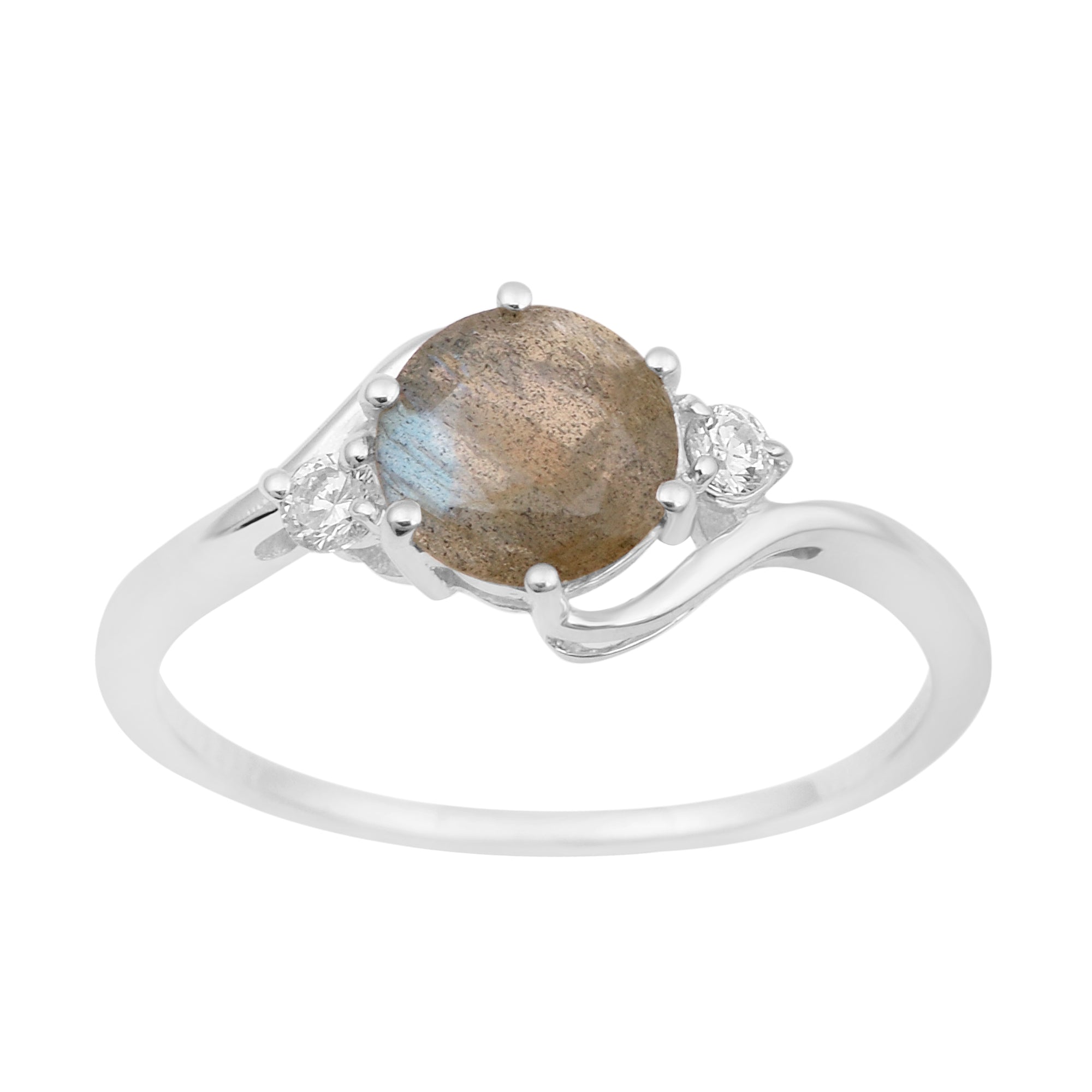 Labradorite ring