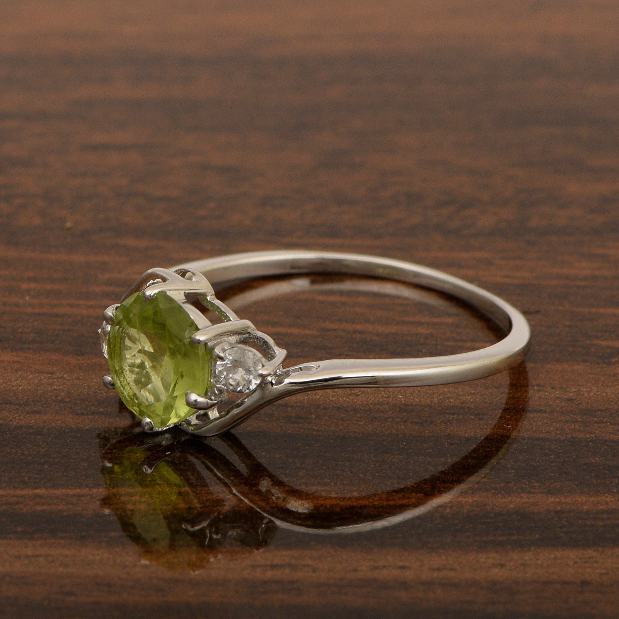 Peridot ring