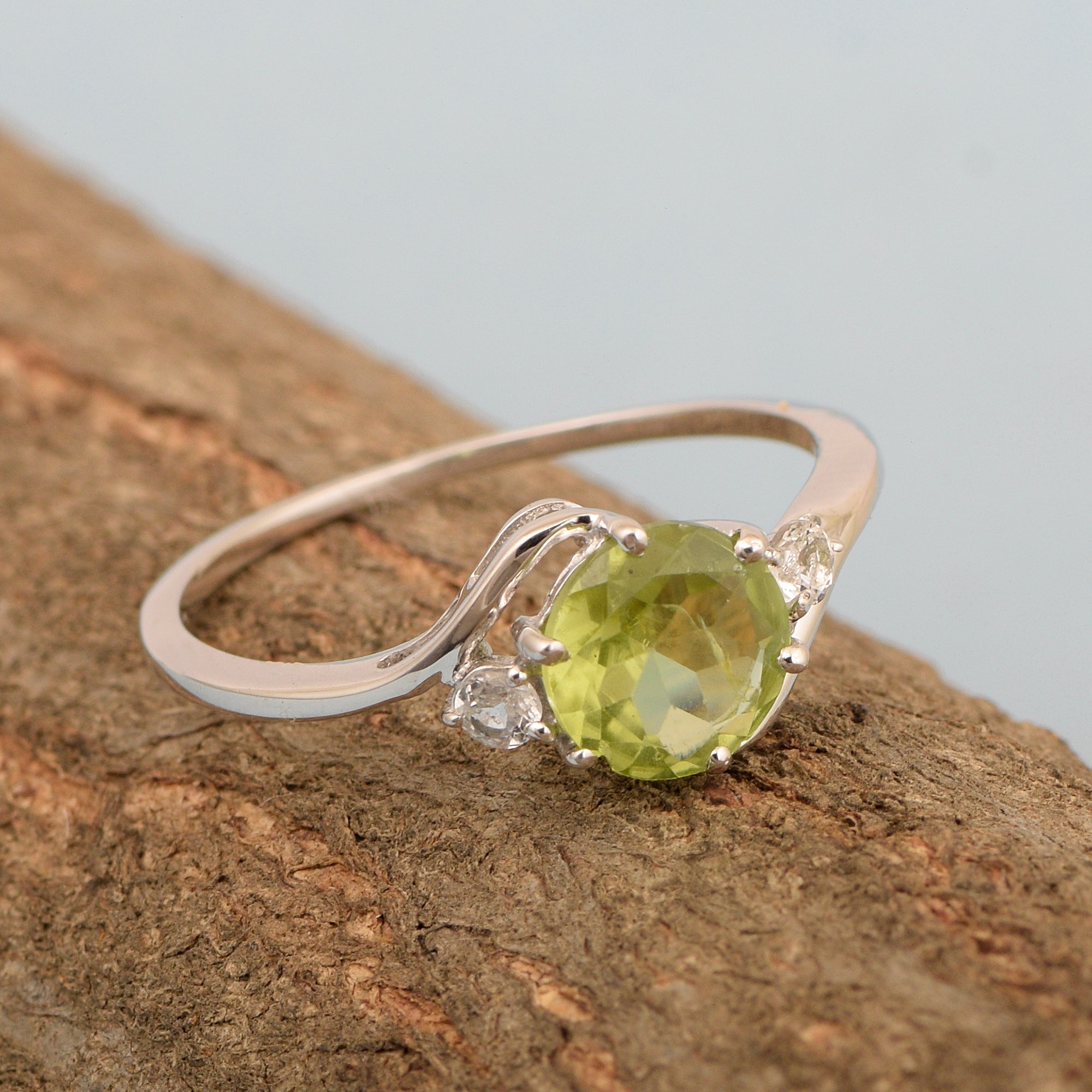 Peridot ring