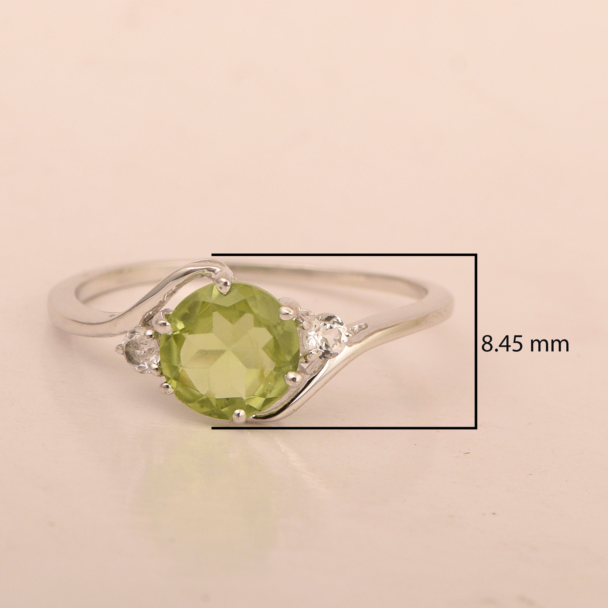 Peridot ring