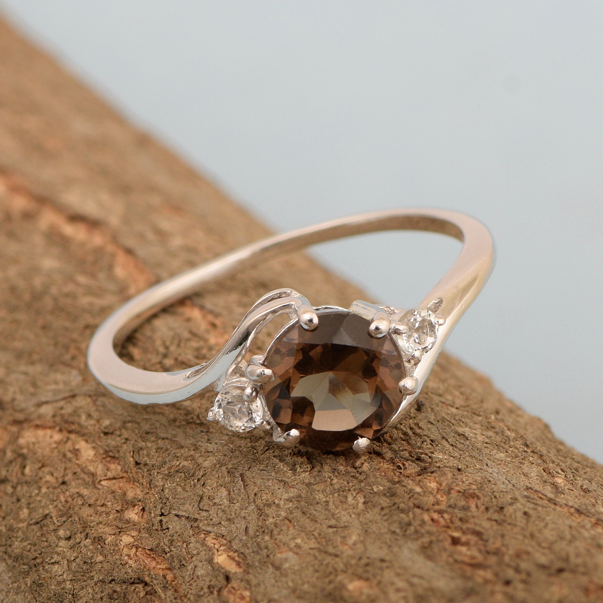 Smoky Quartz ring