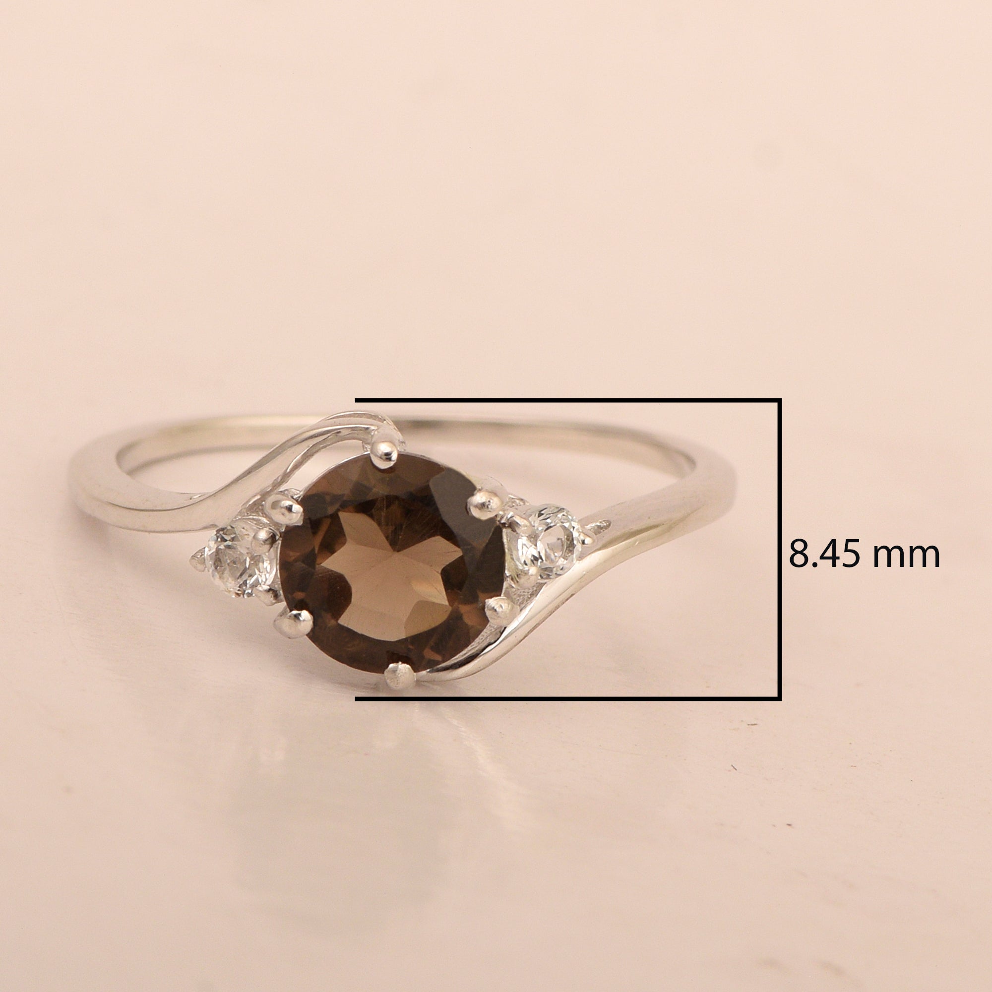 Smoky Quartz ring