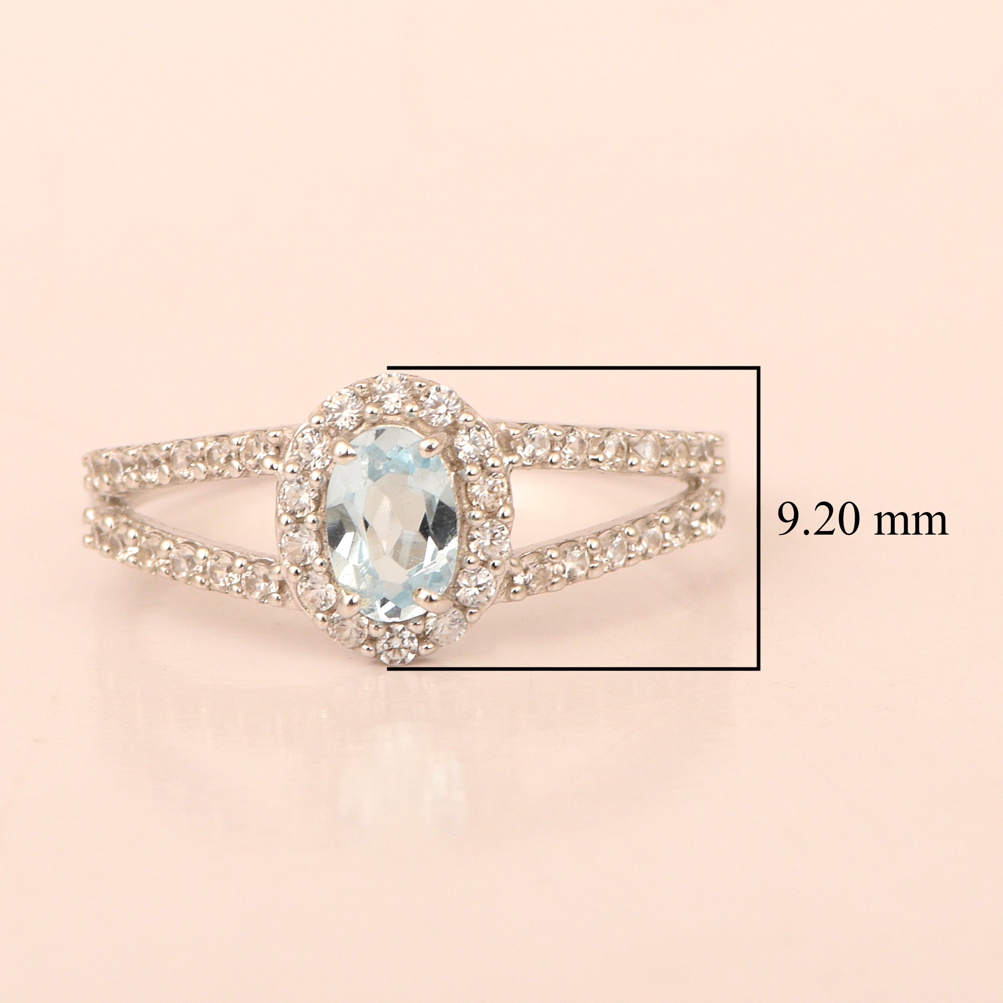 Blue Topaz ring