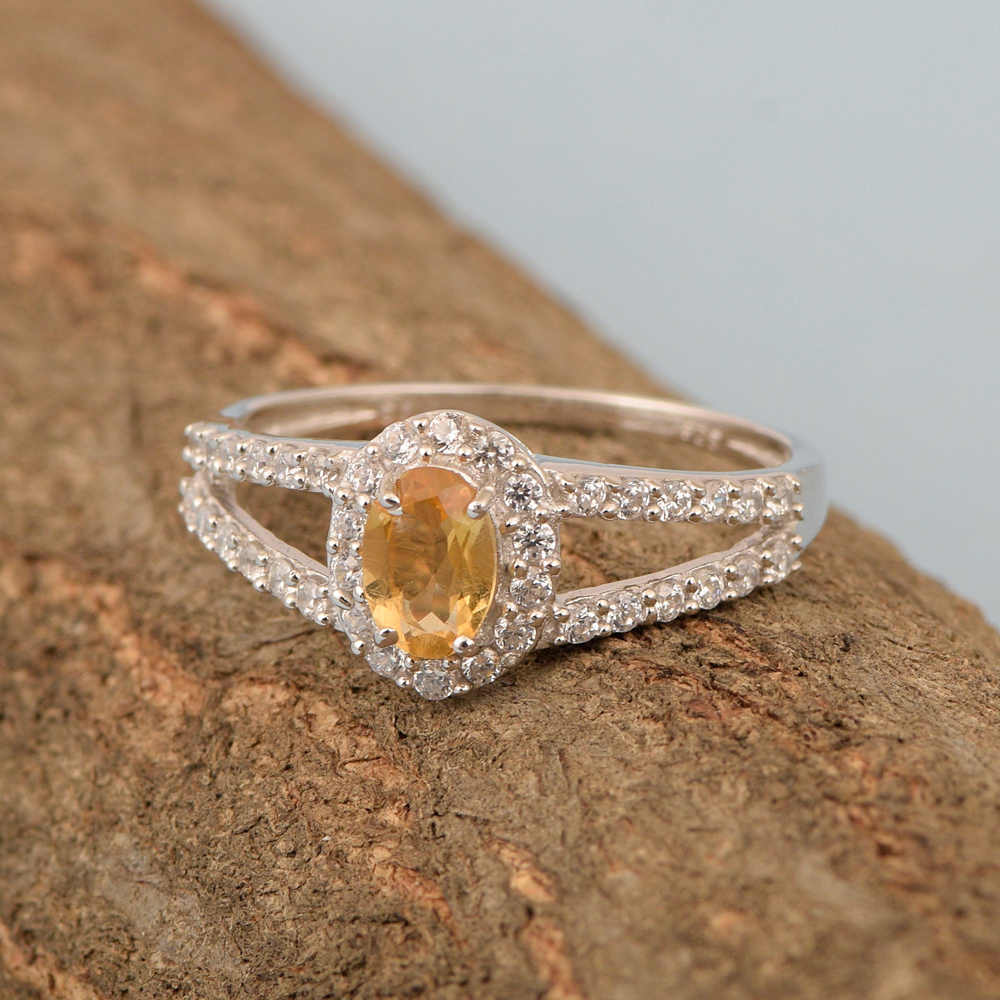 Citrine ring