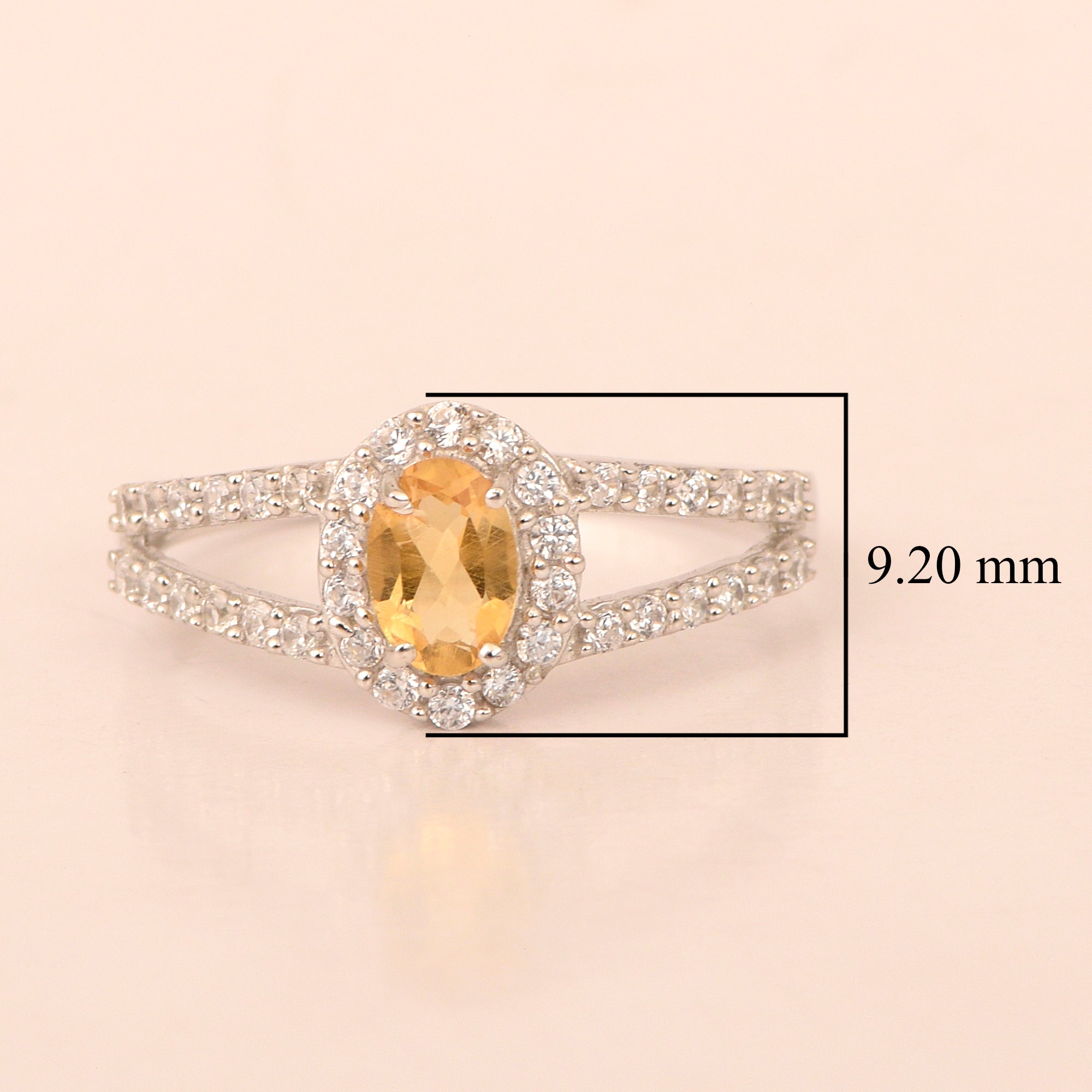 Citrine ring