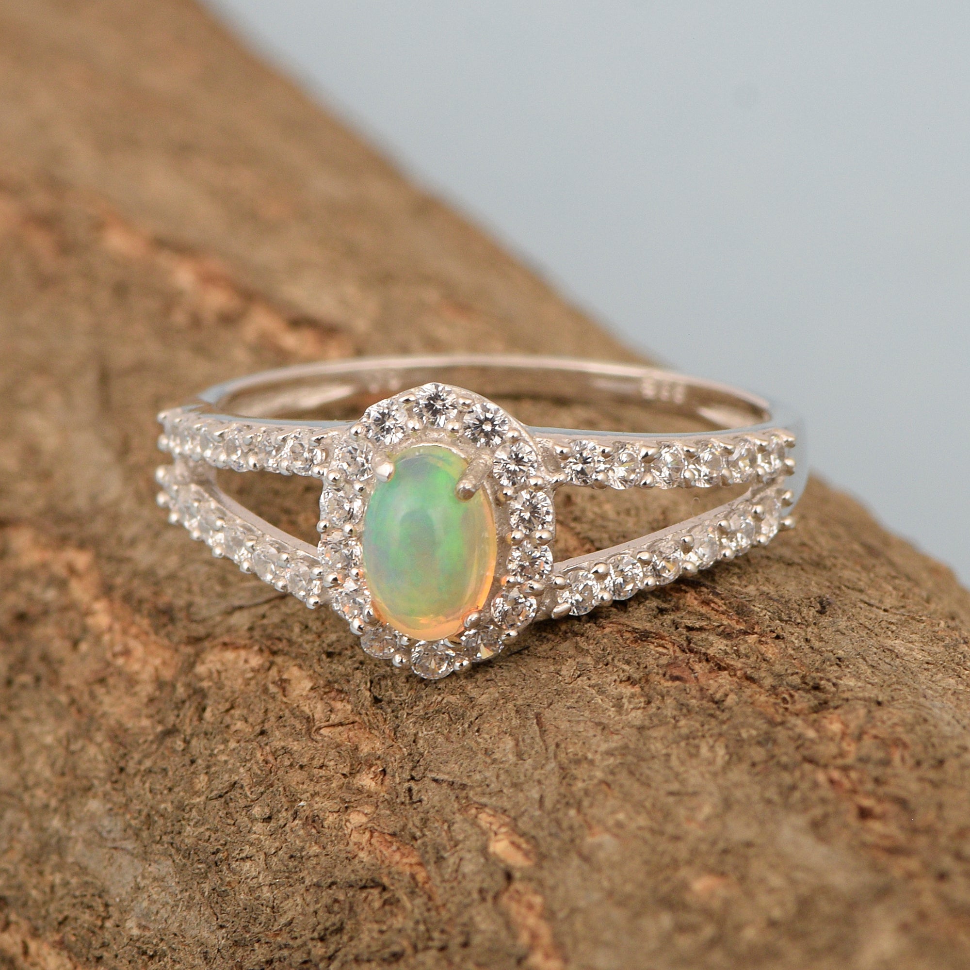 Opal ring
