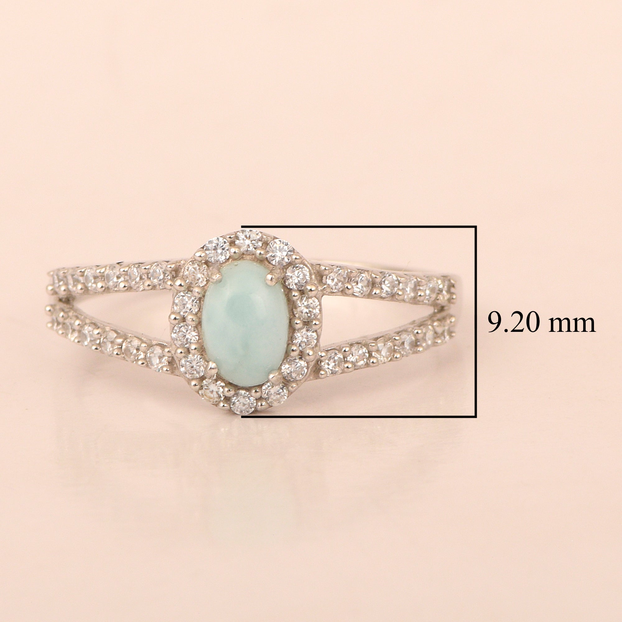 Larimar ring