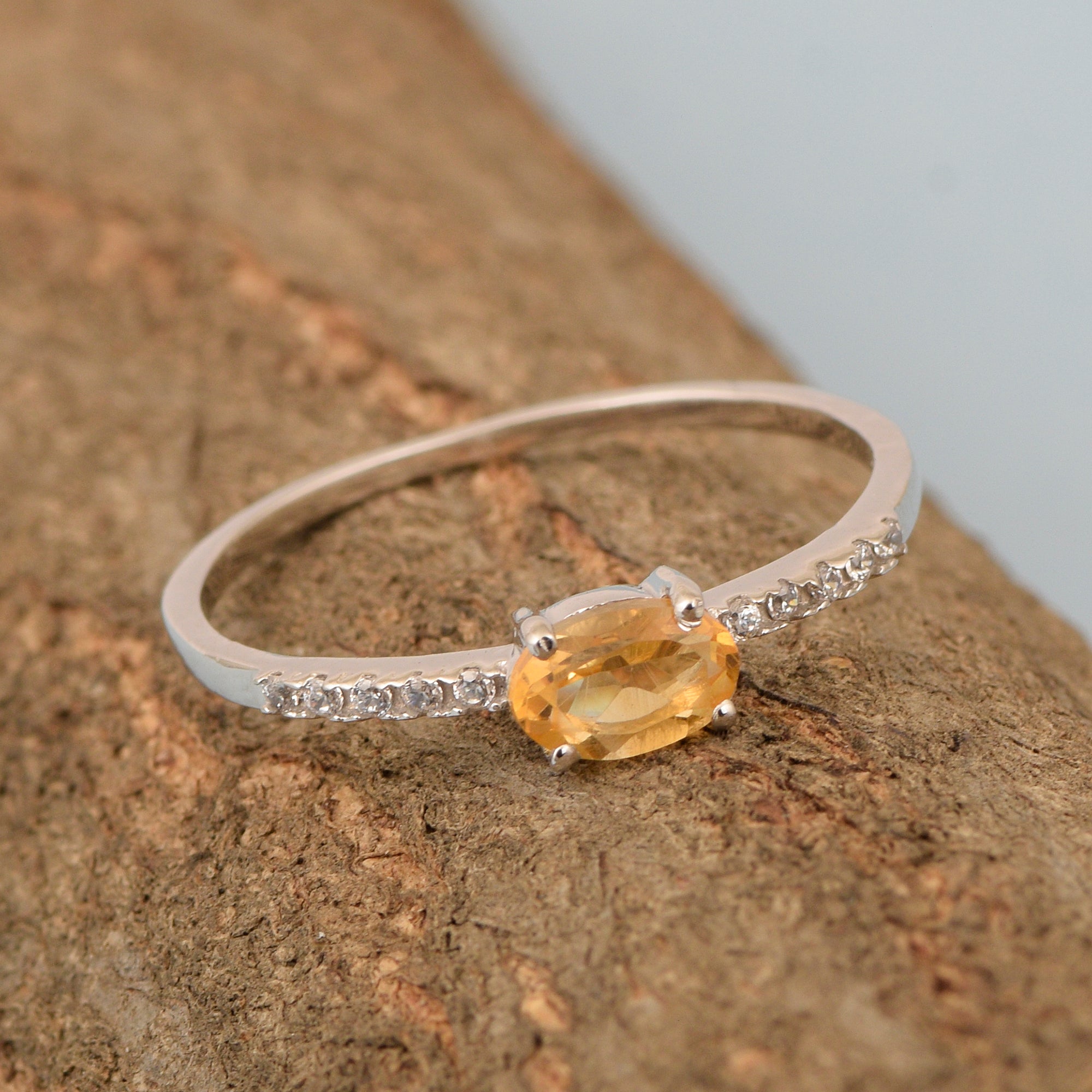 Citrine ring