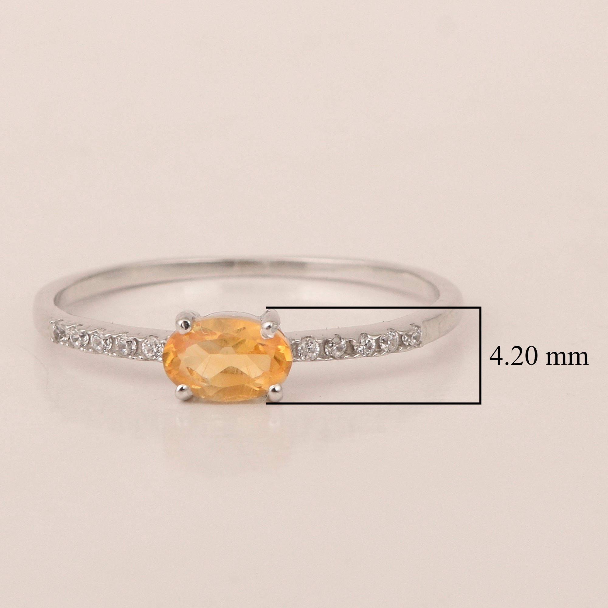 Citrine ring