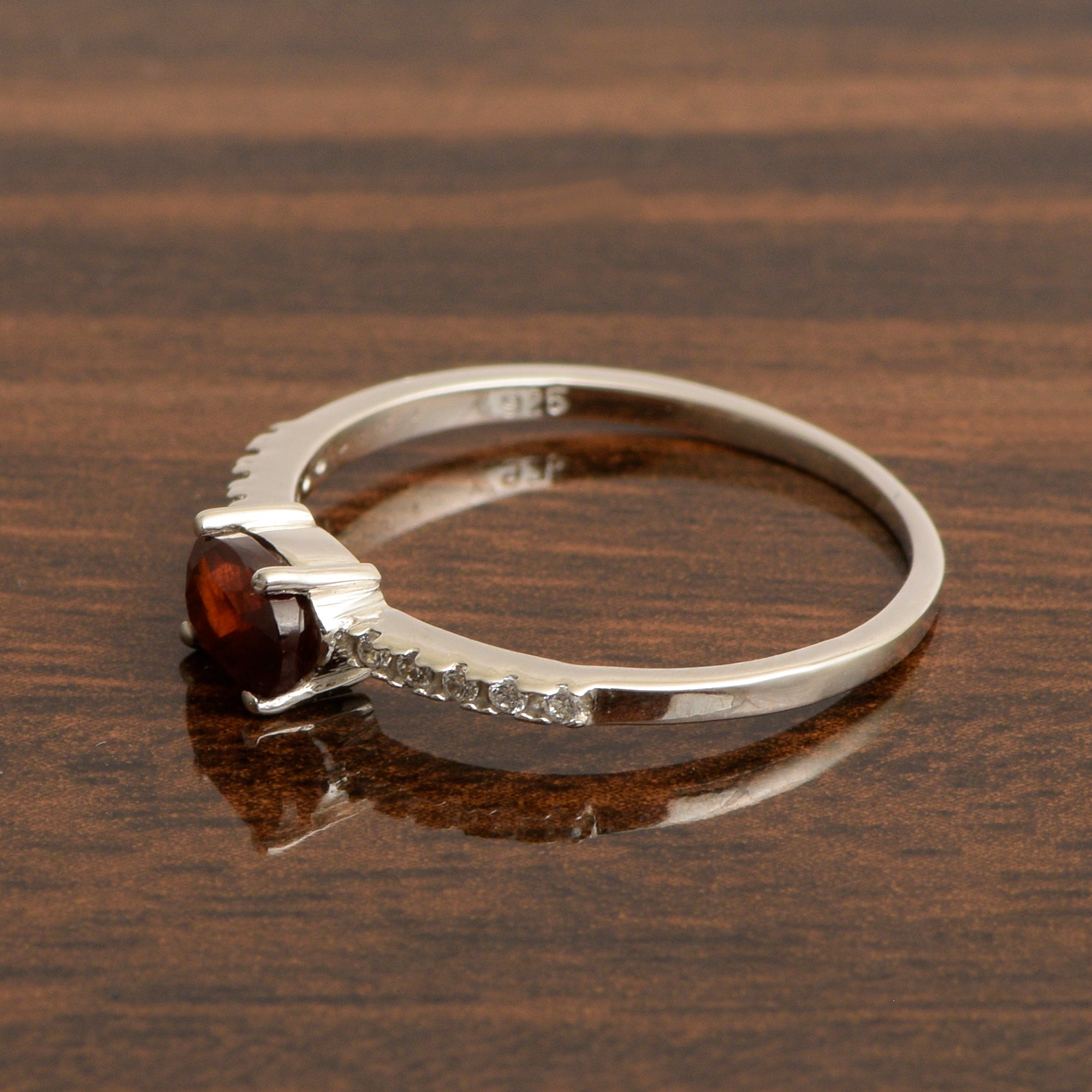 Garnet ring