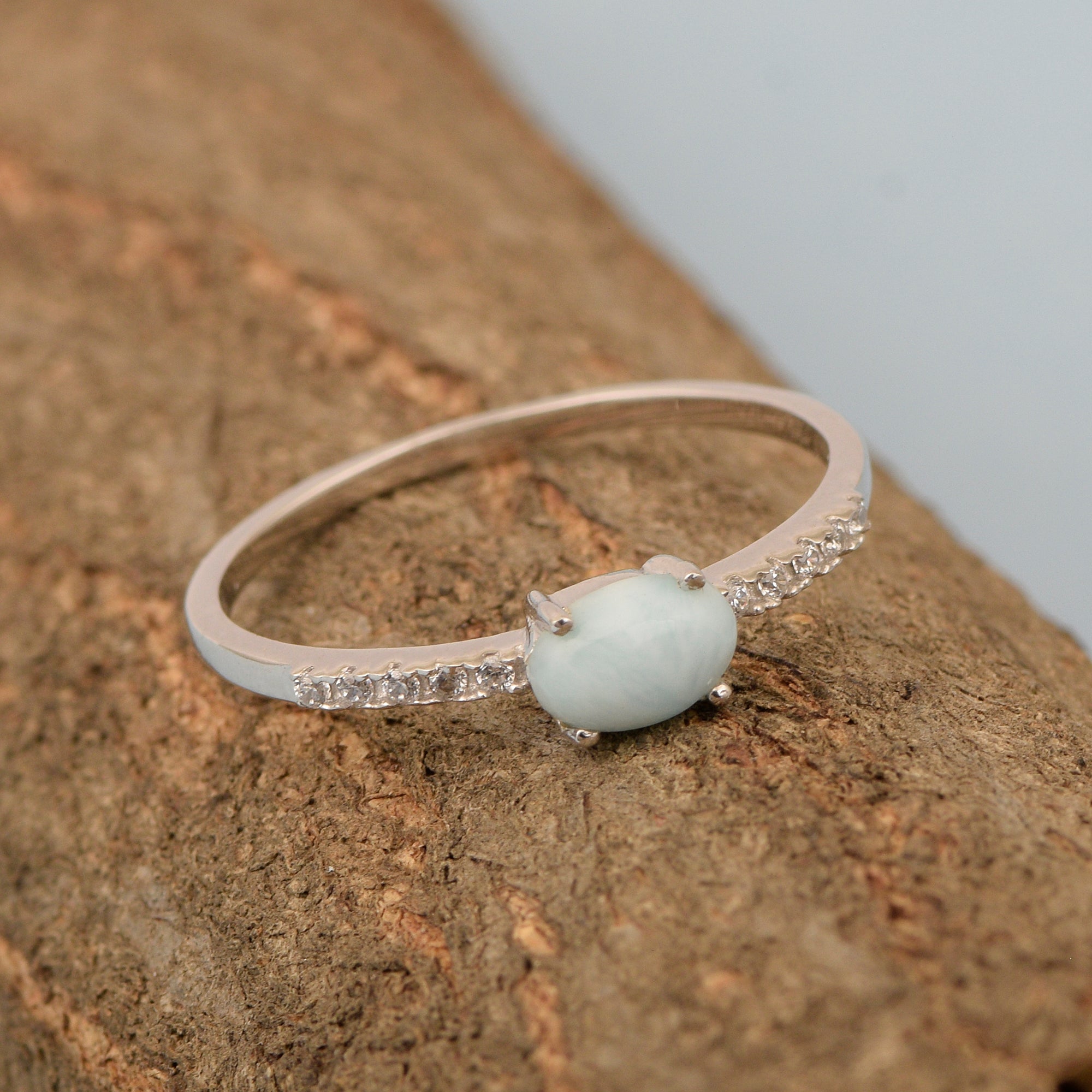 Larimar ring
