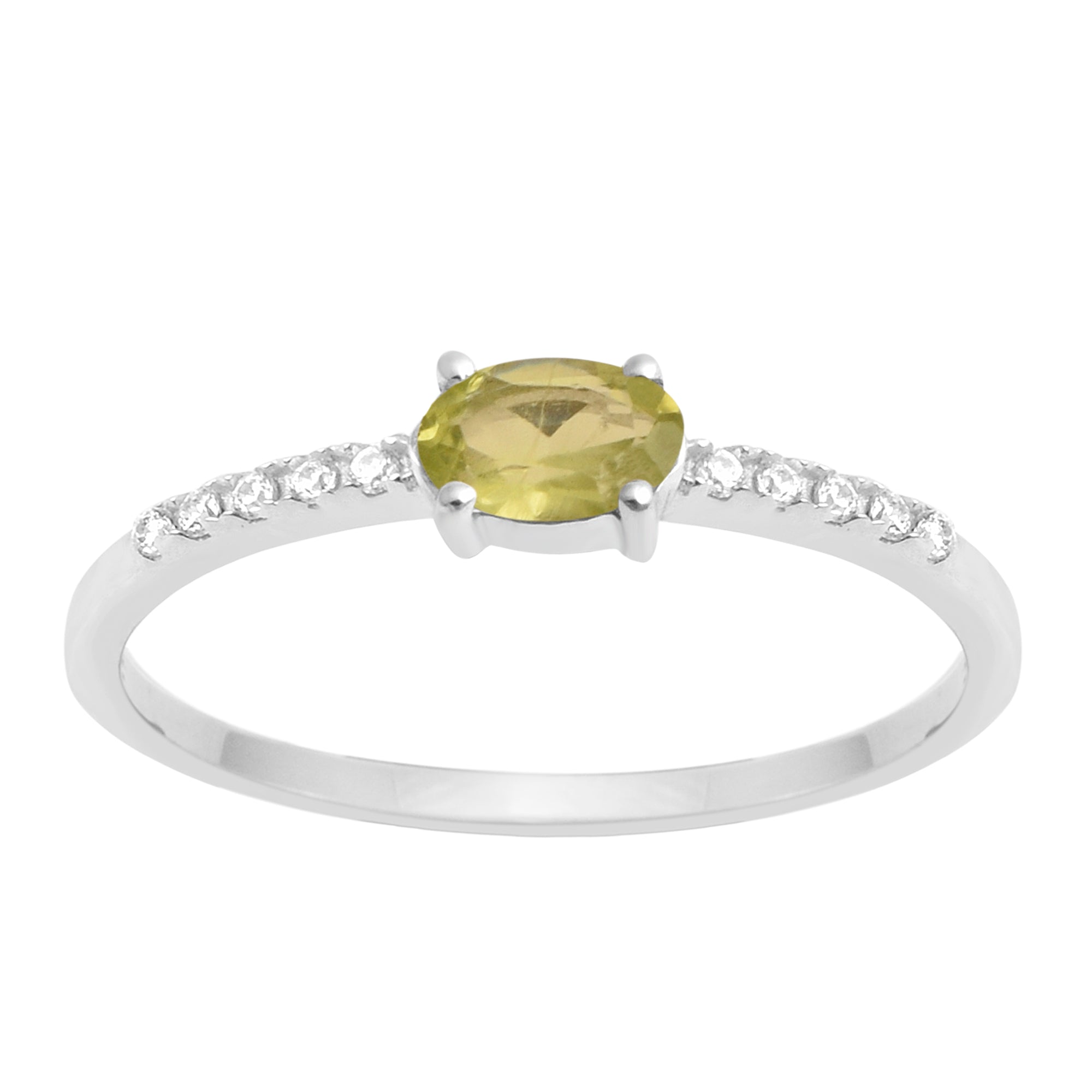 Peridot ring