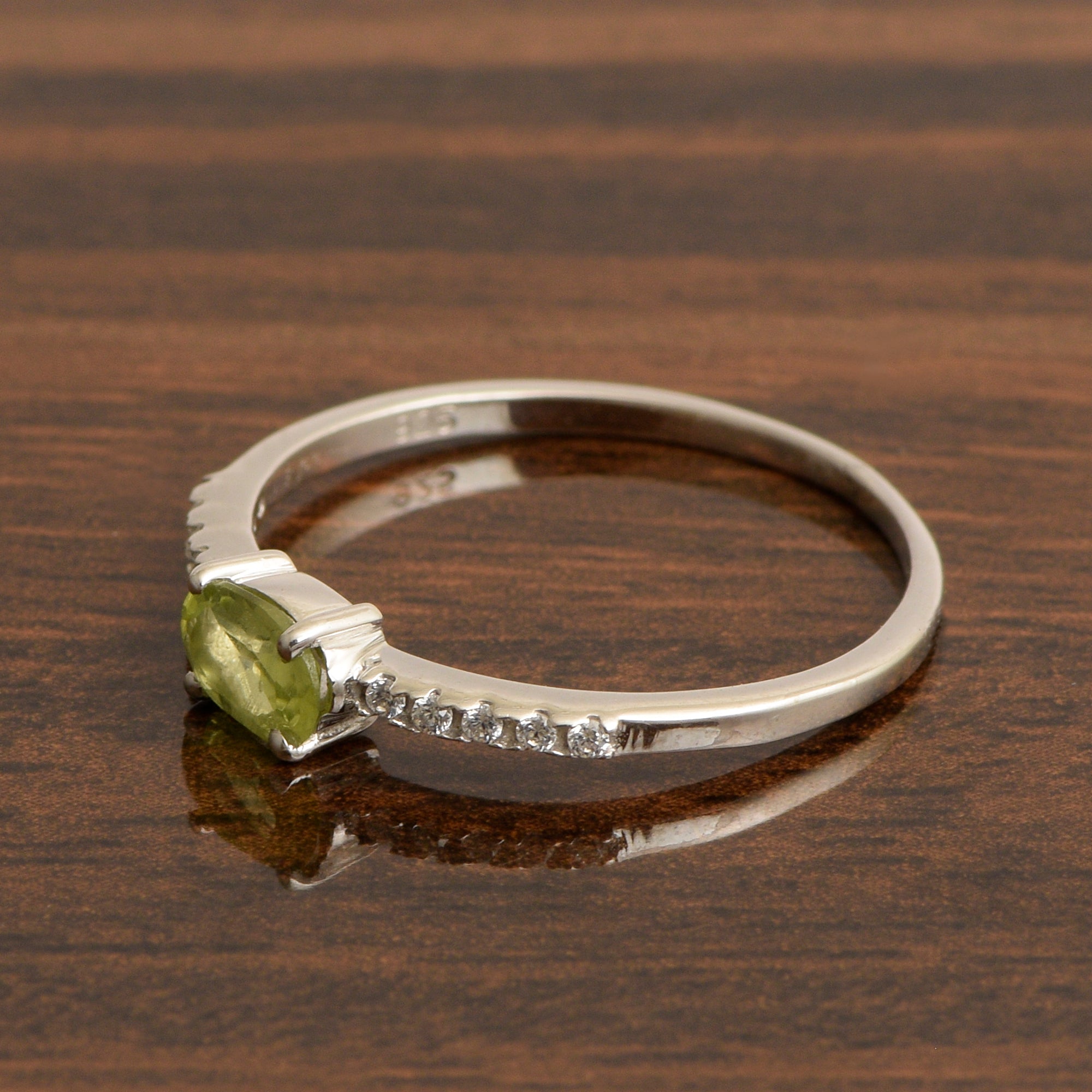 Peridot ring