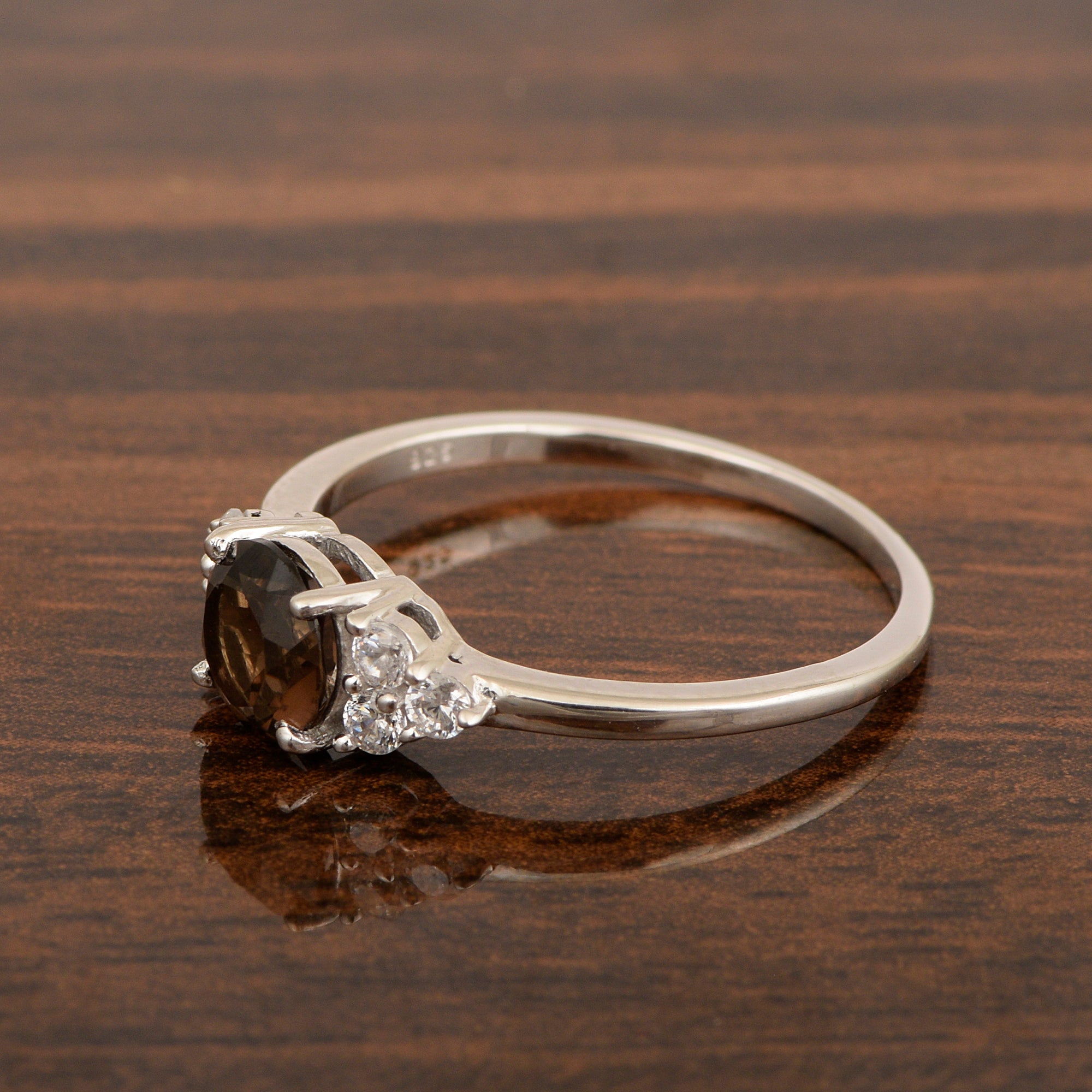Smoky Quartz ring