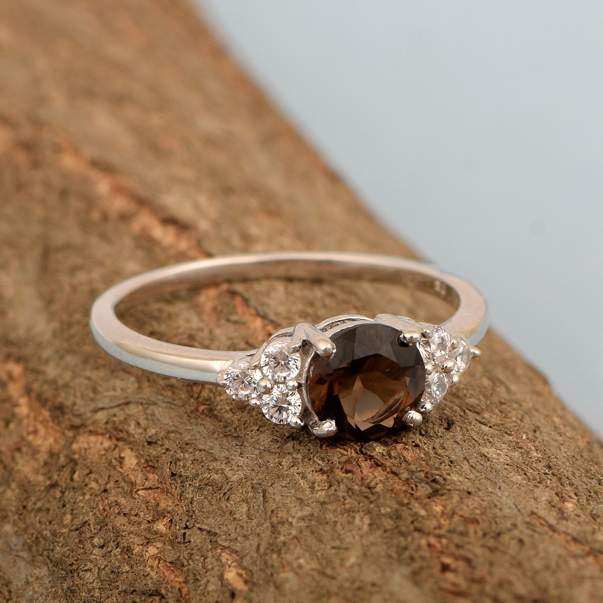 Smoky Quartz ring