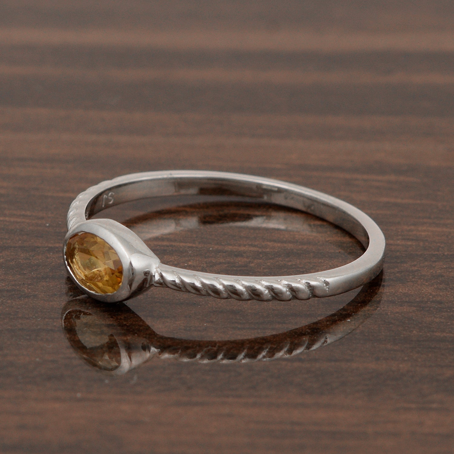 Citrine ring