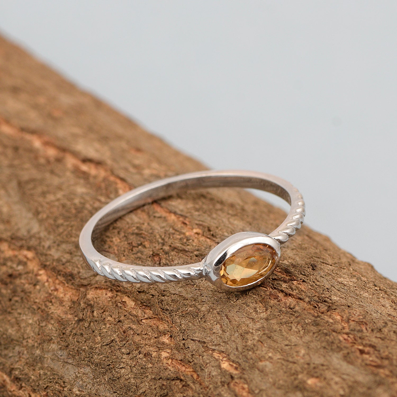 Citrine ring