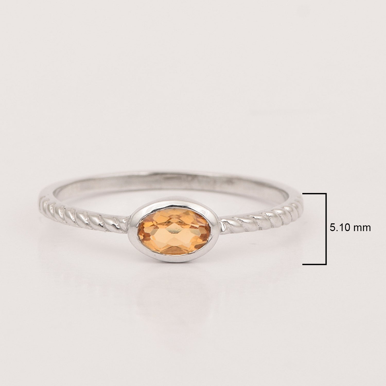 Citrine ring