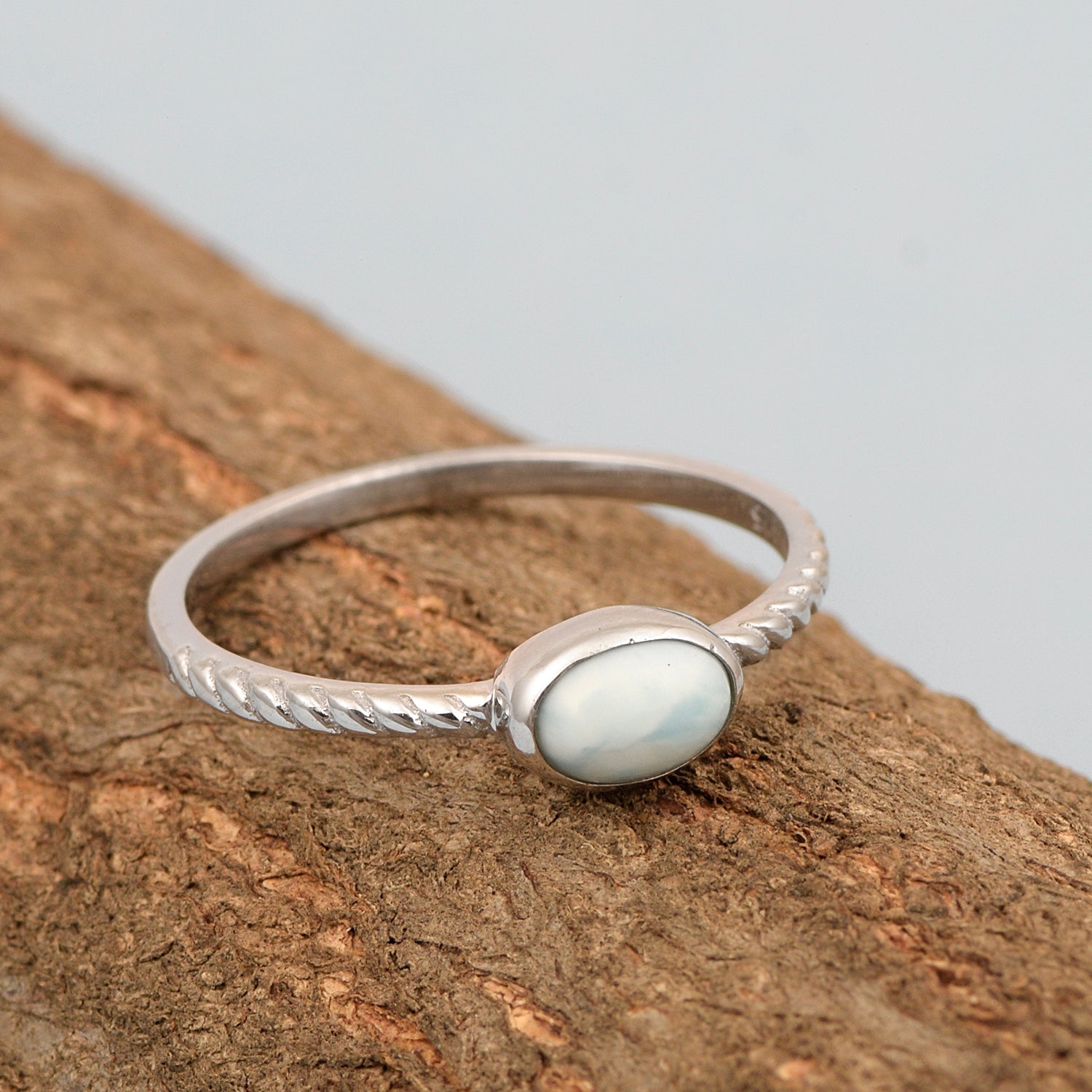 Larimar ring