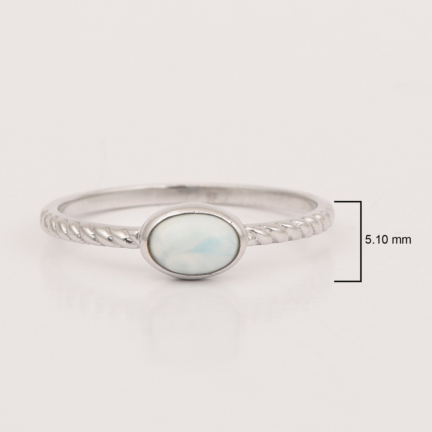 Larimar ring