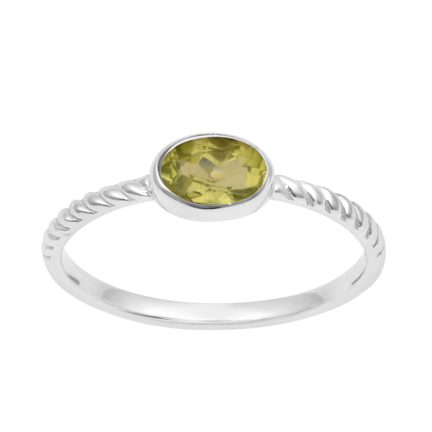 Peridot ring