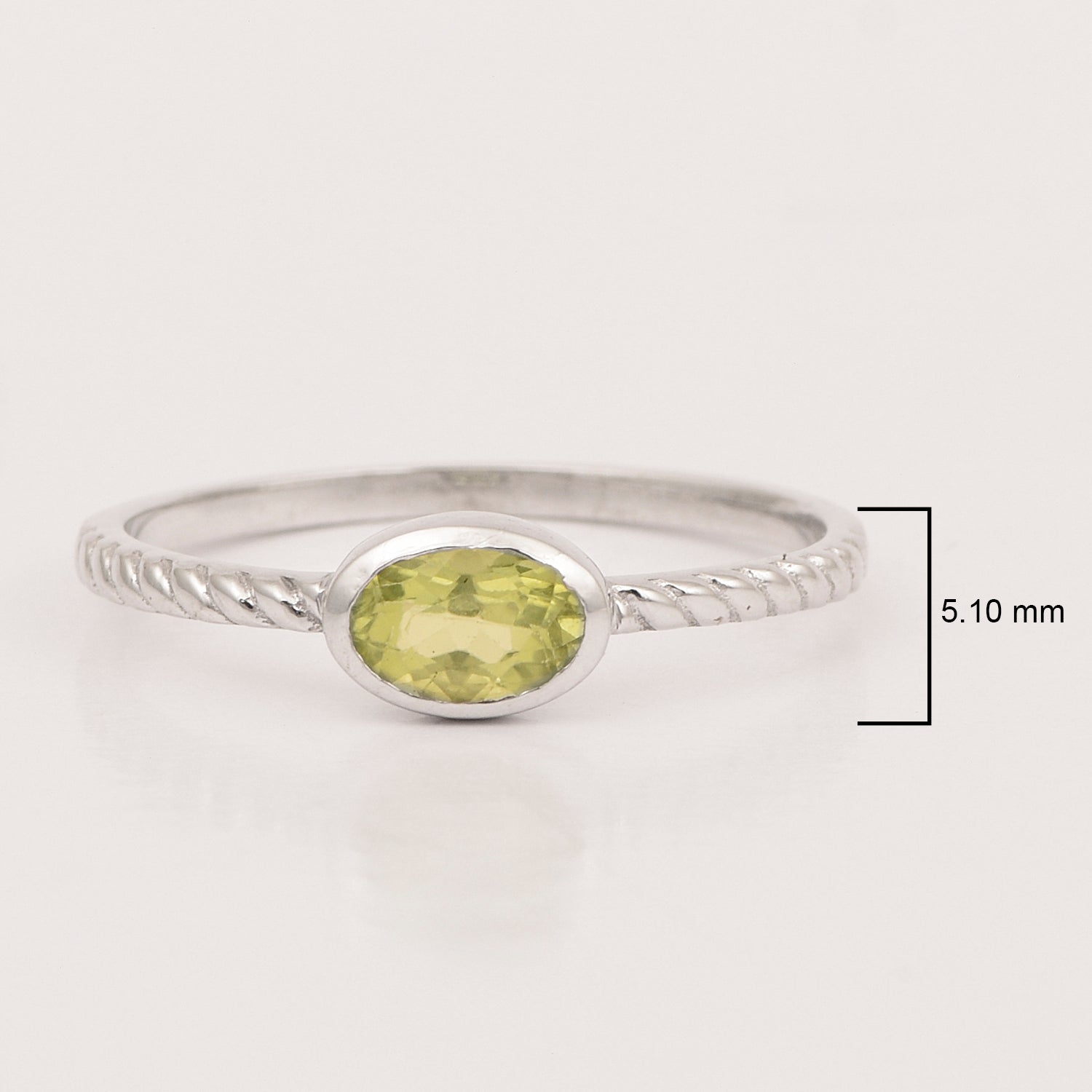 Peridot ring