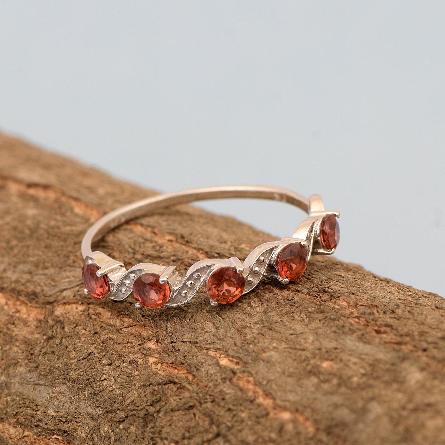 Garnet ring
