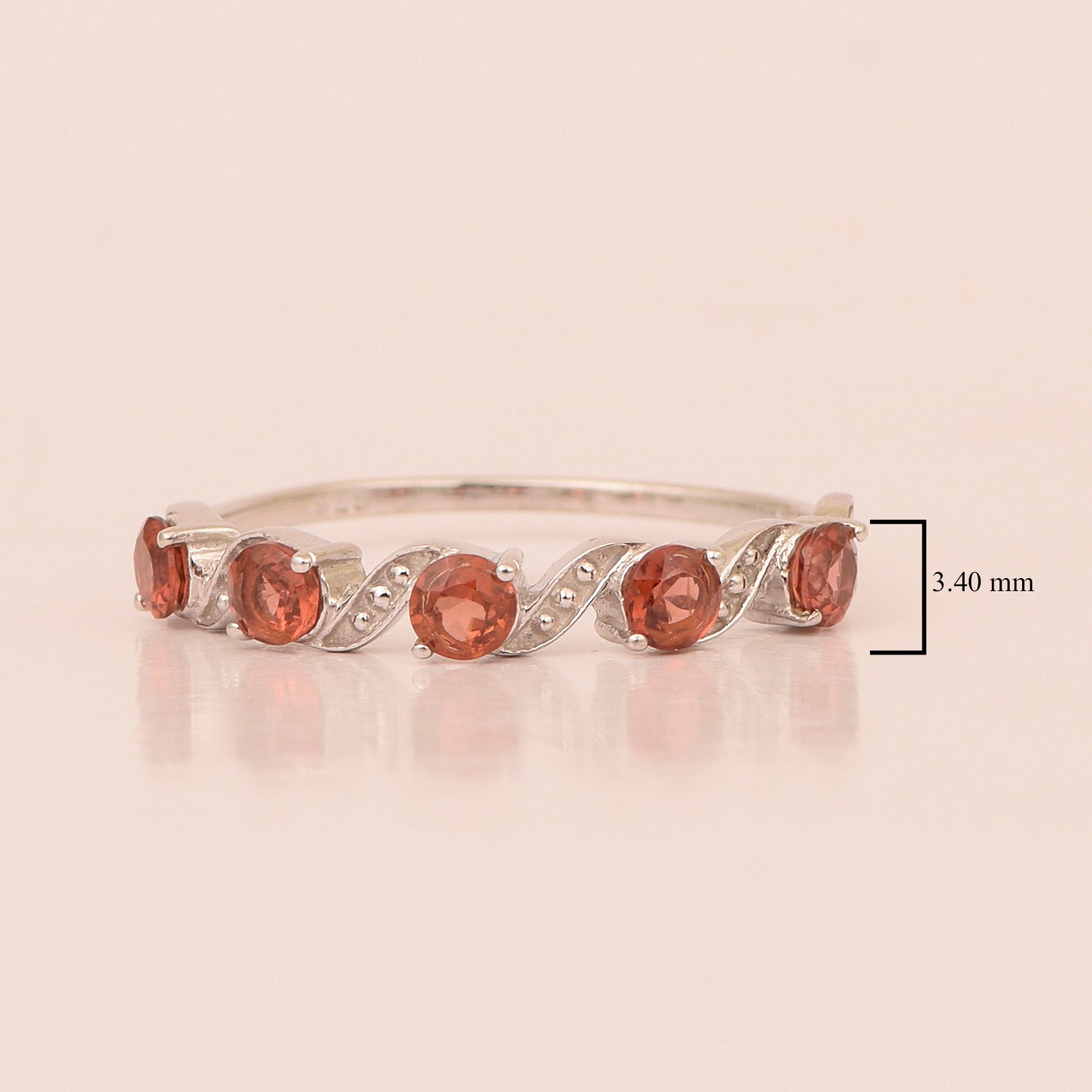Garnet ring