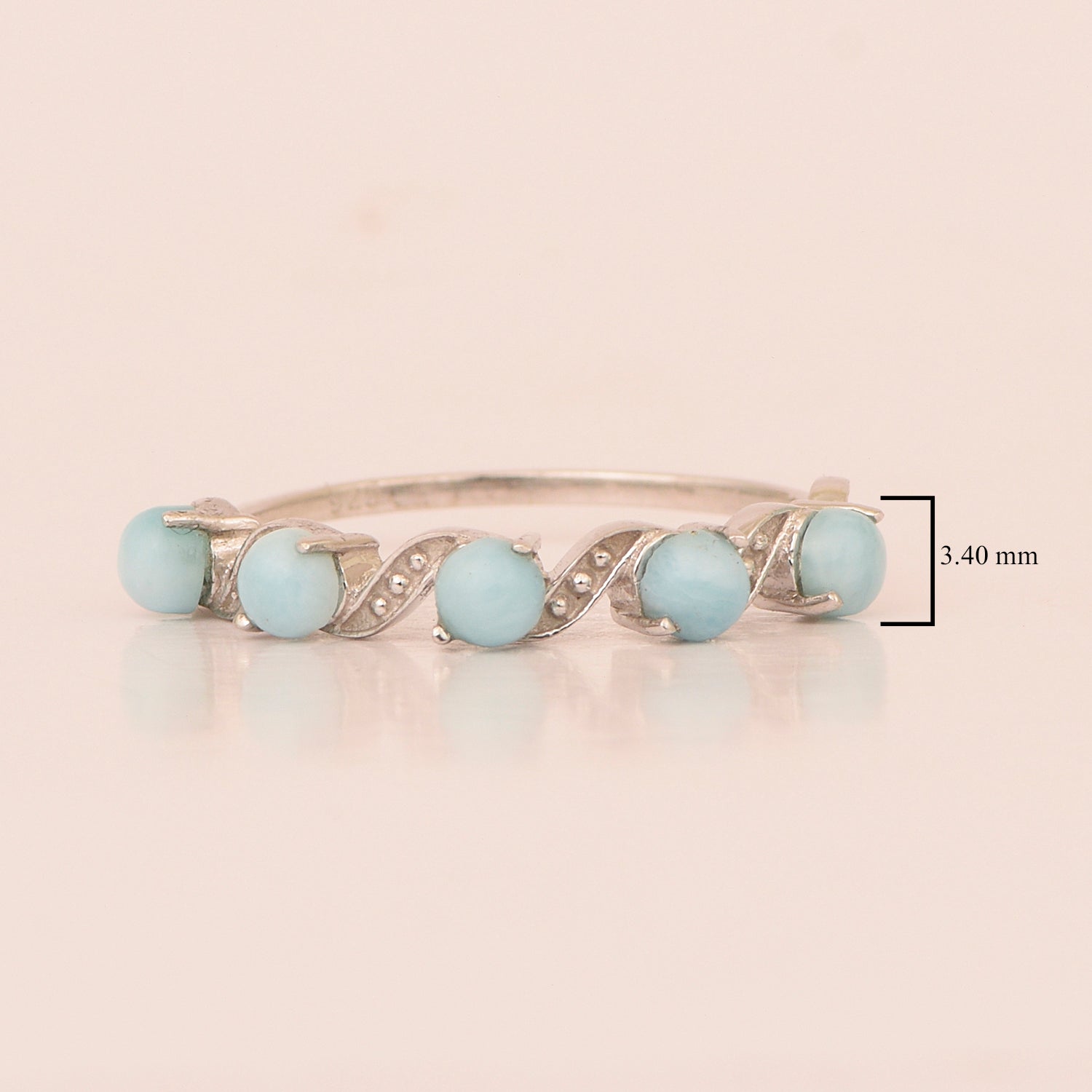 Larimar ring