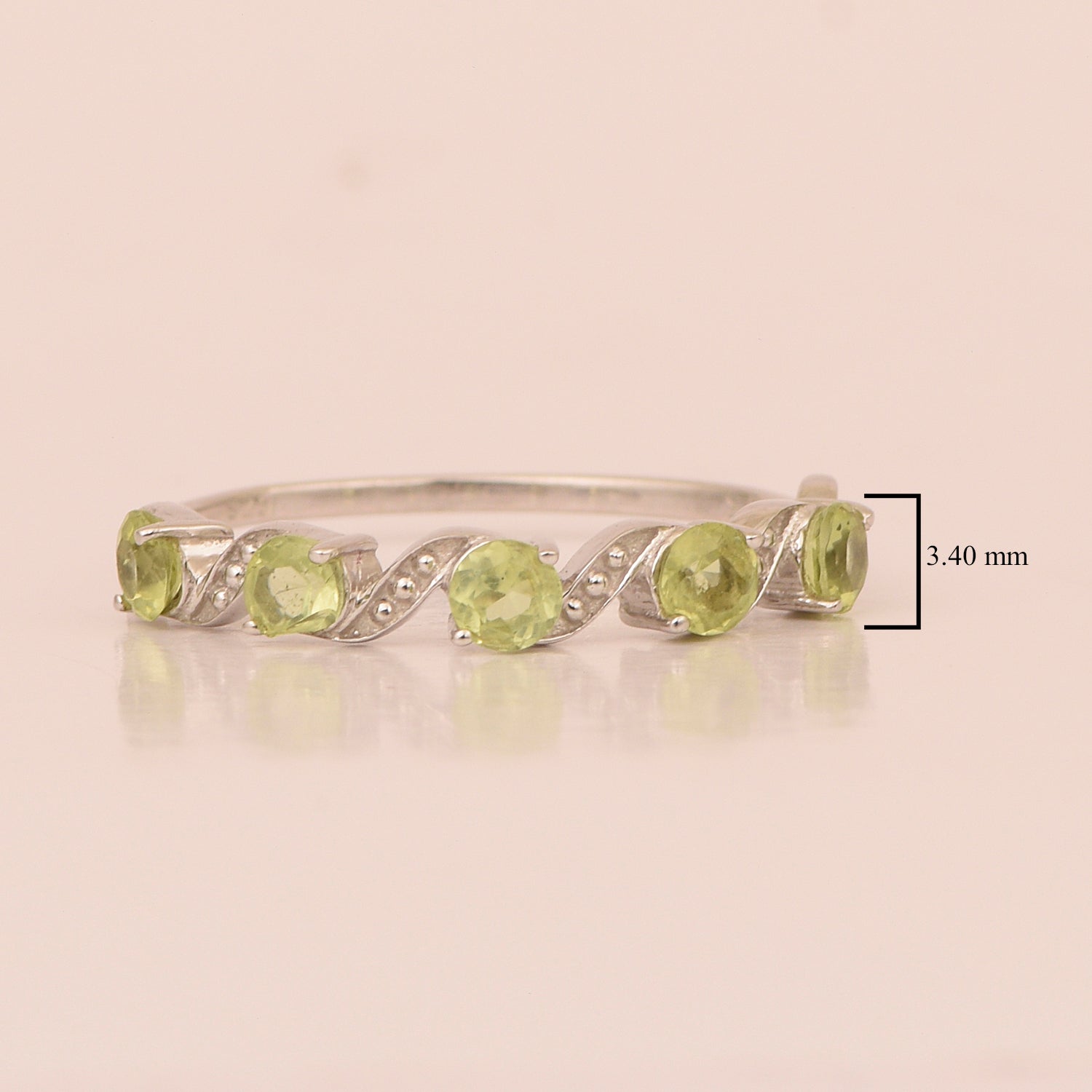 Peridot ring
