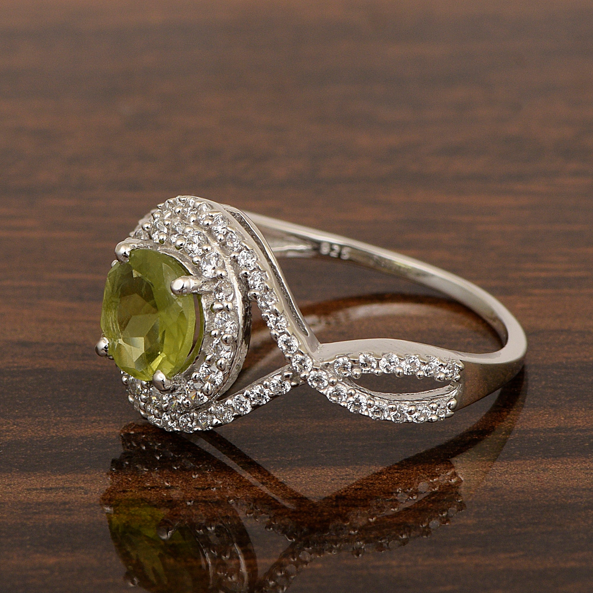 Peridot ring