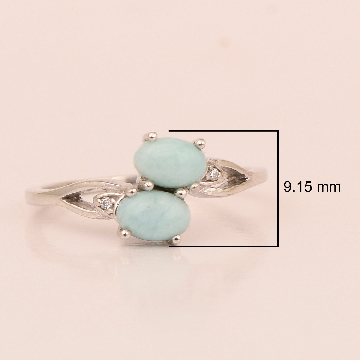 Larimar ring