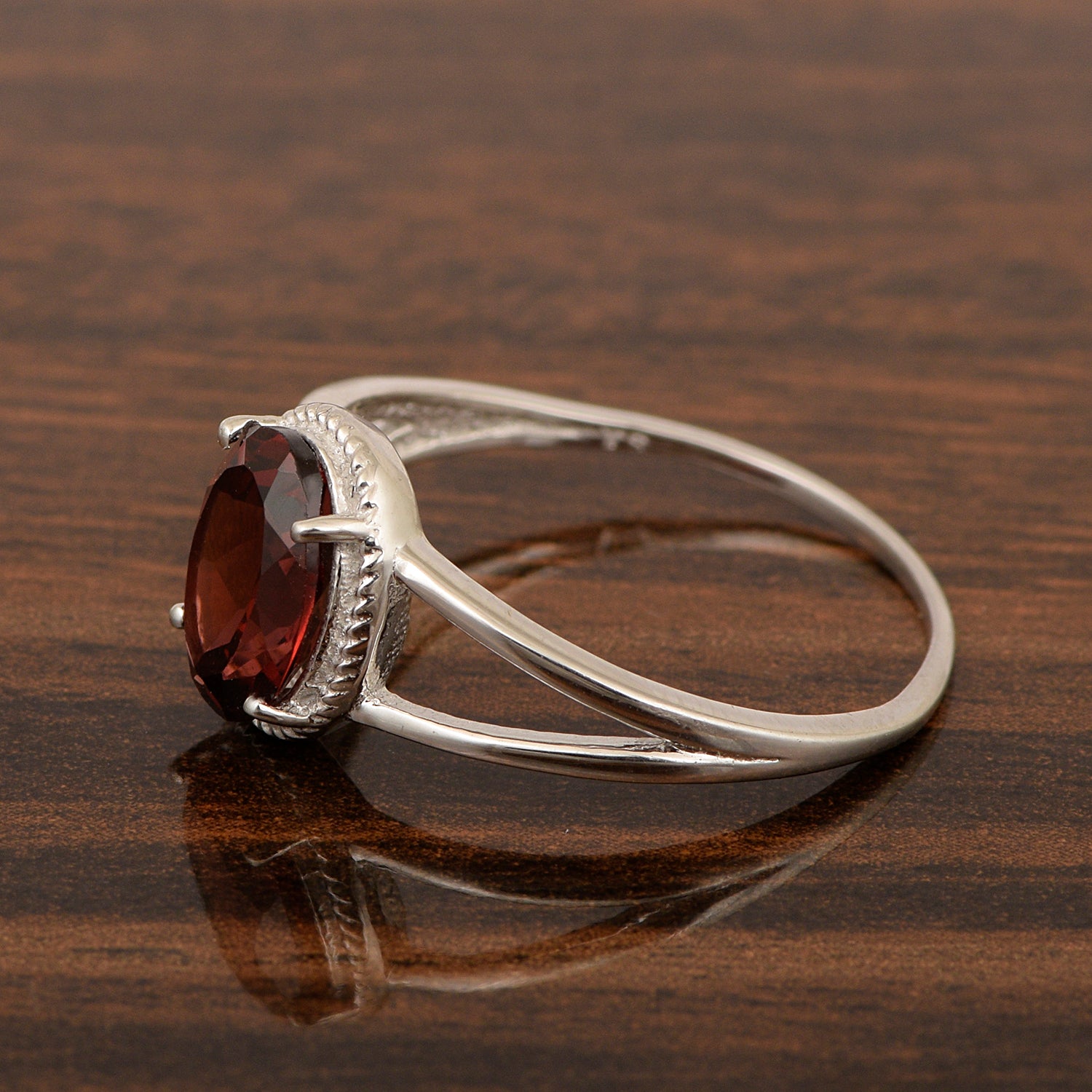 Garnet ring