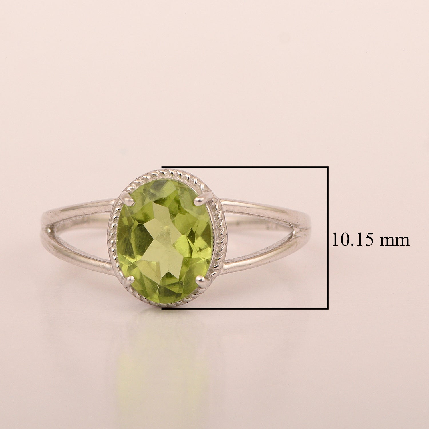Peridot ring