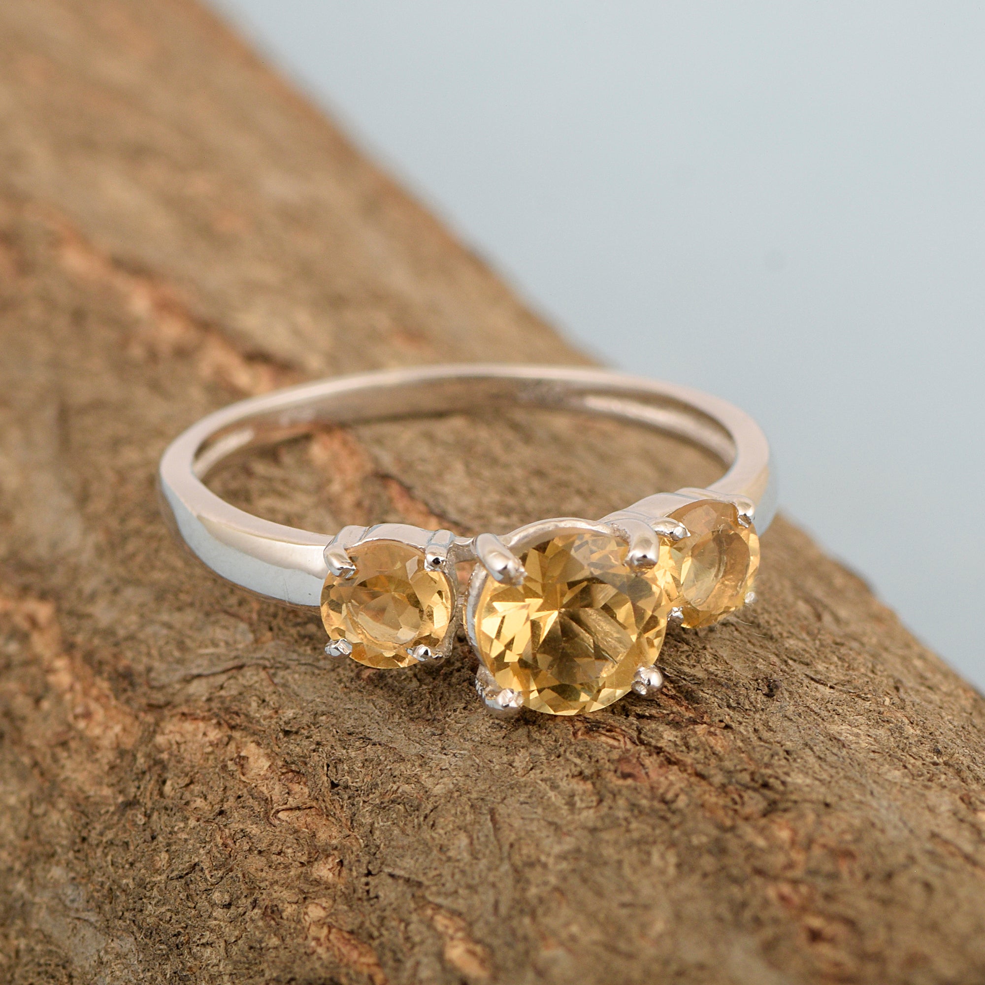 Citrine ring