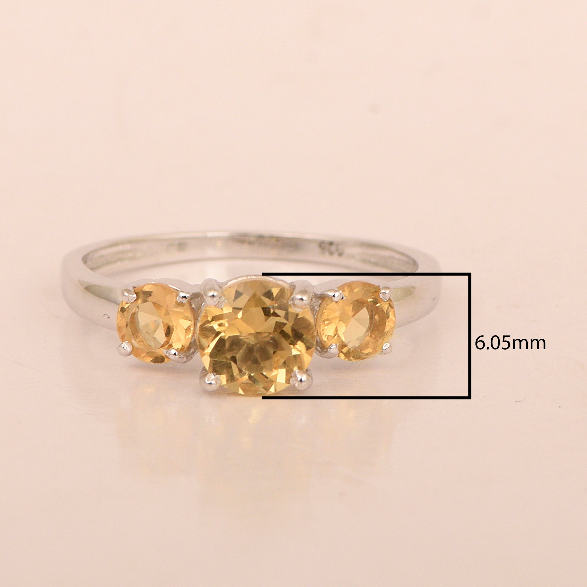 Citrine ring