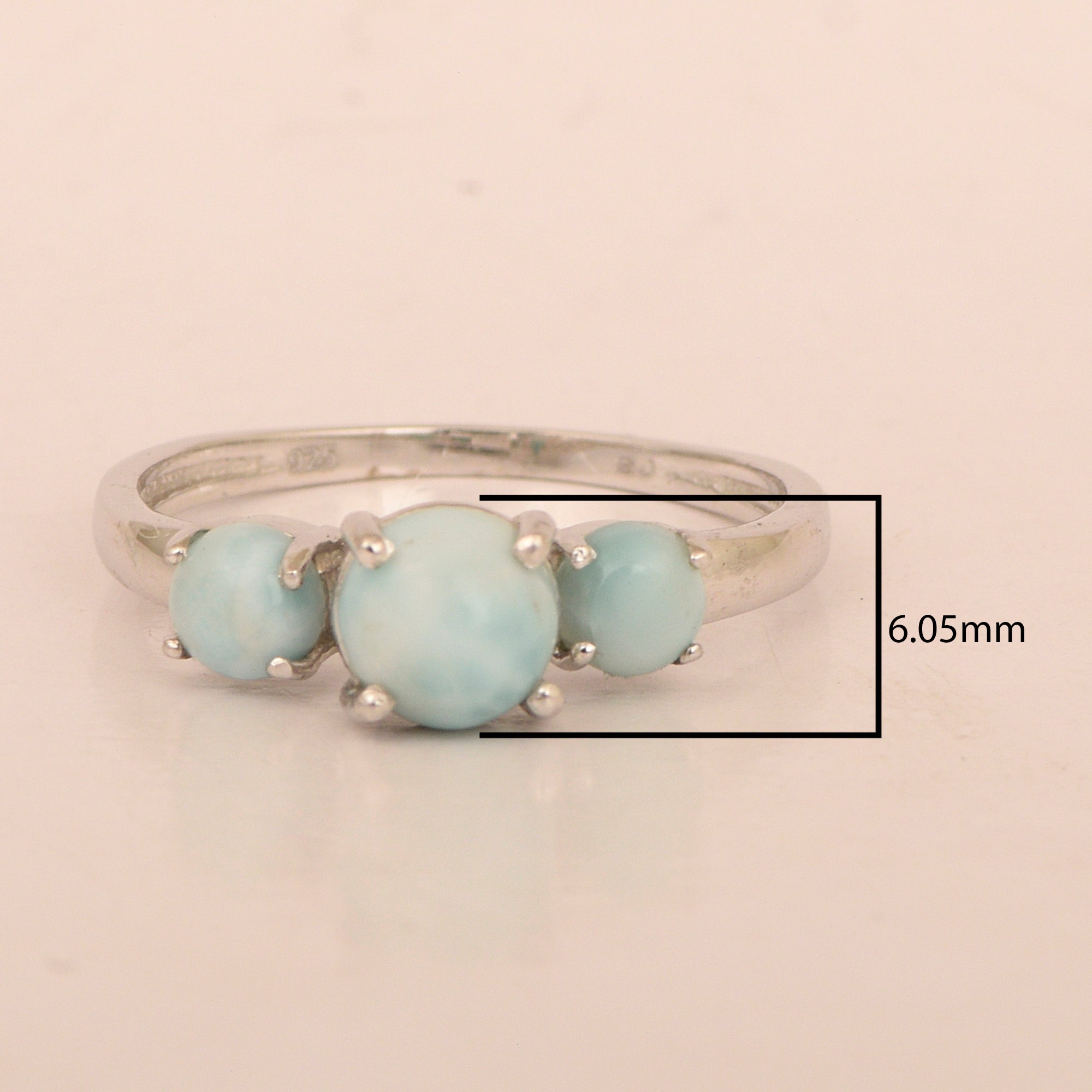 Larimar ring