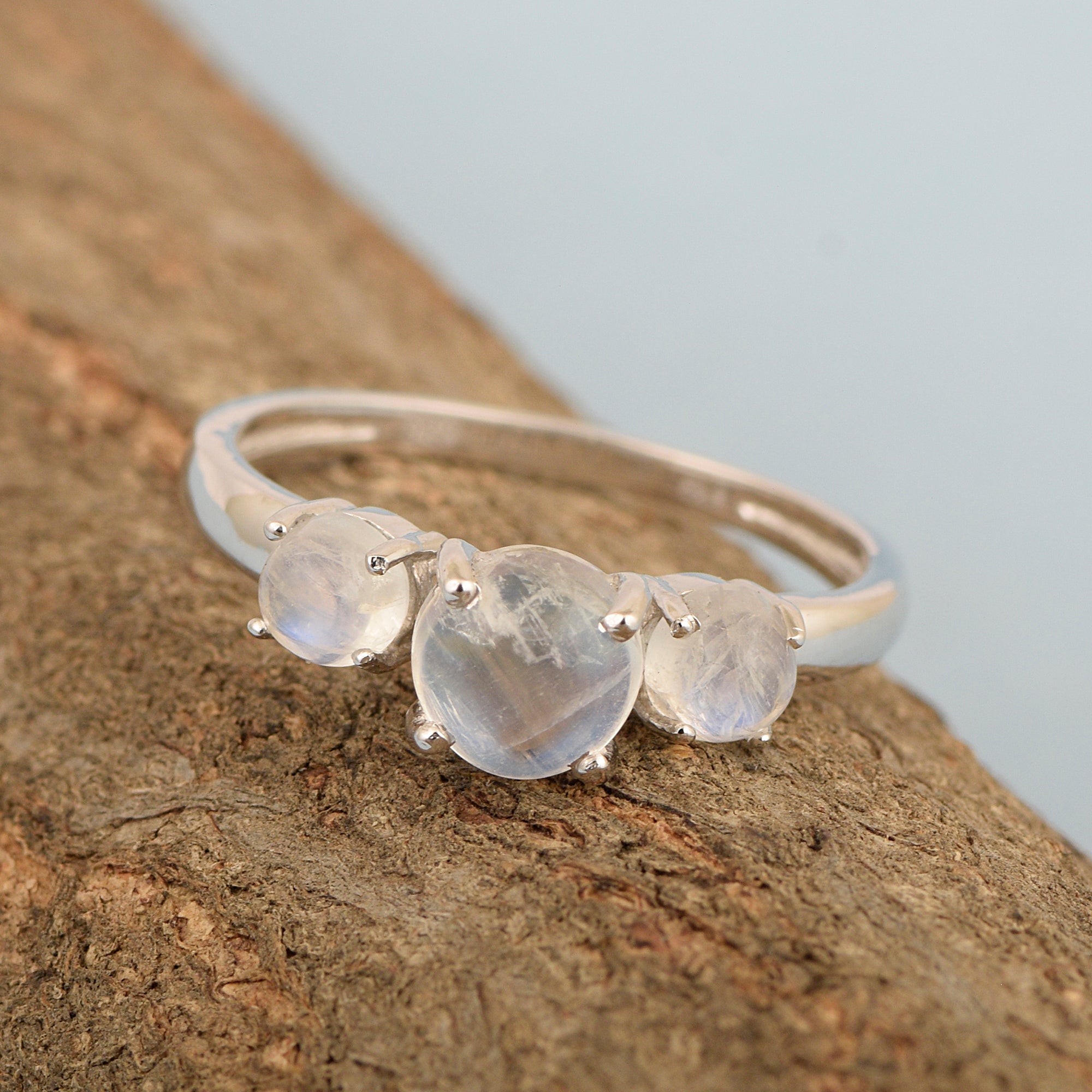 Moonstone ring
