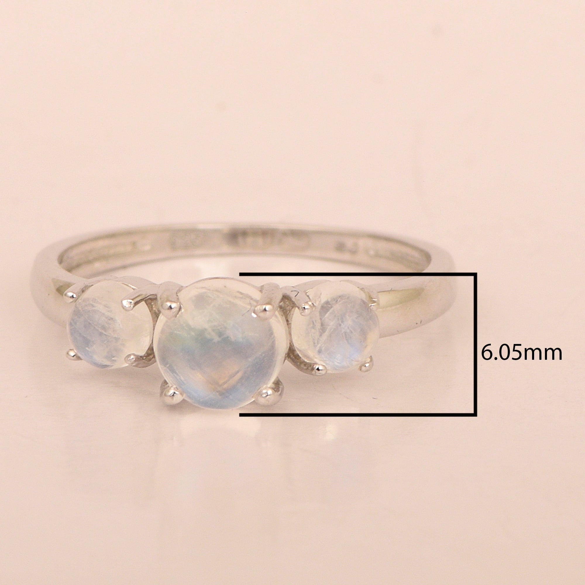 Moonstone ring