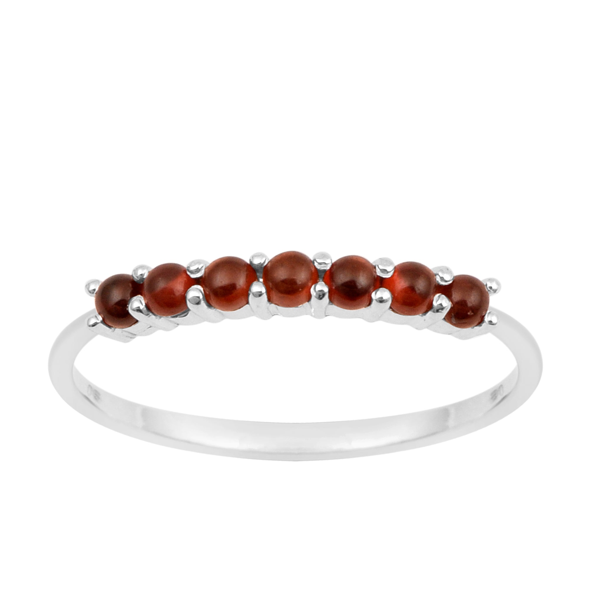 Garnet Cabochon ring