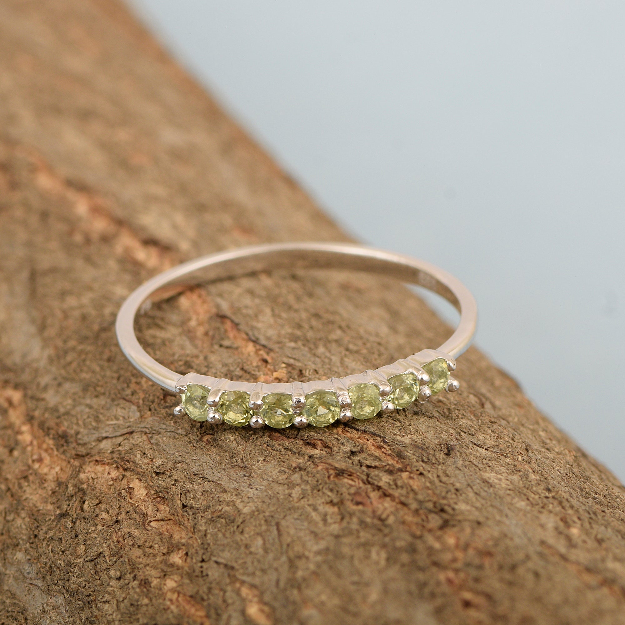 Peridot ring