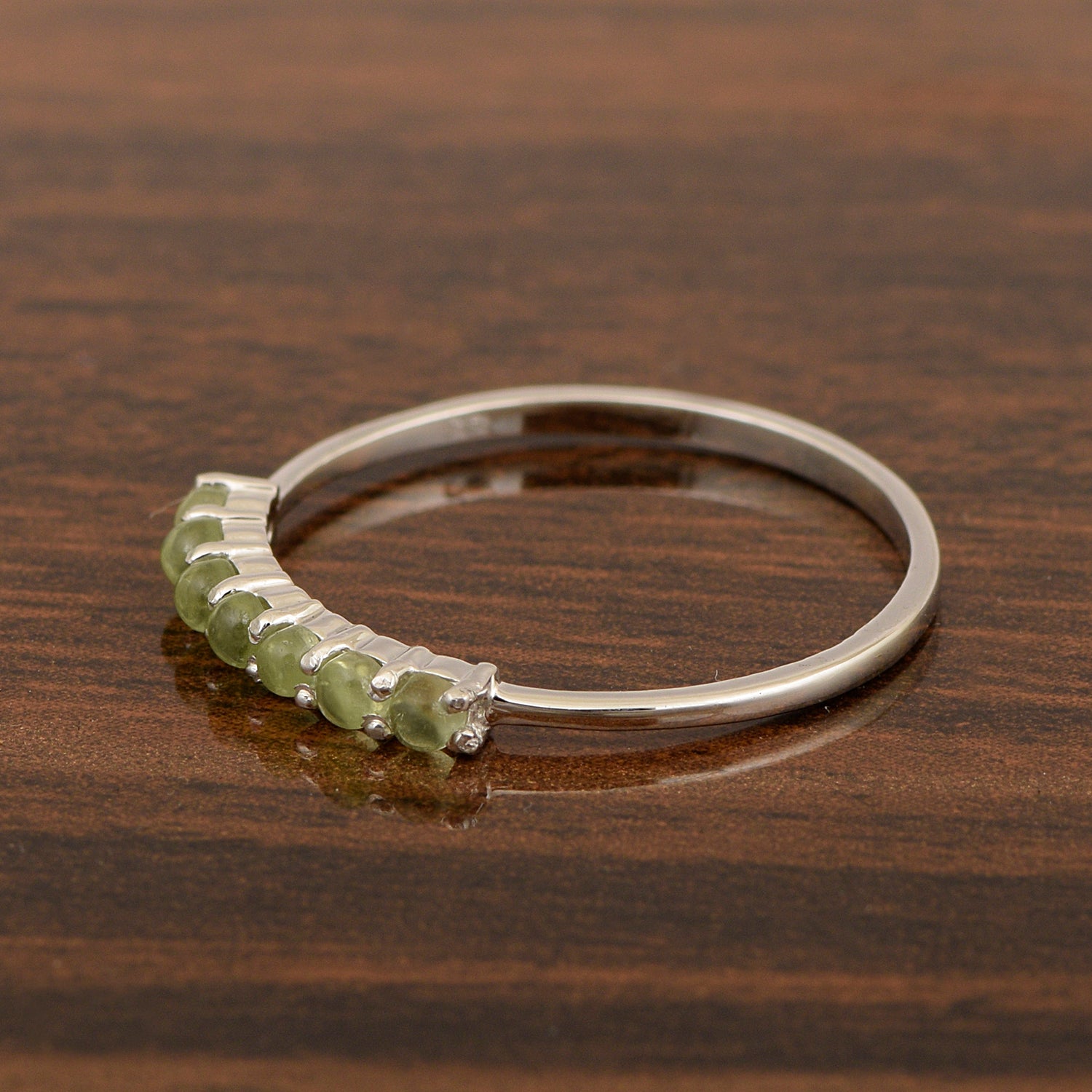 Peridot Cab ring