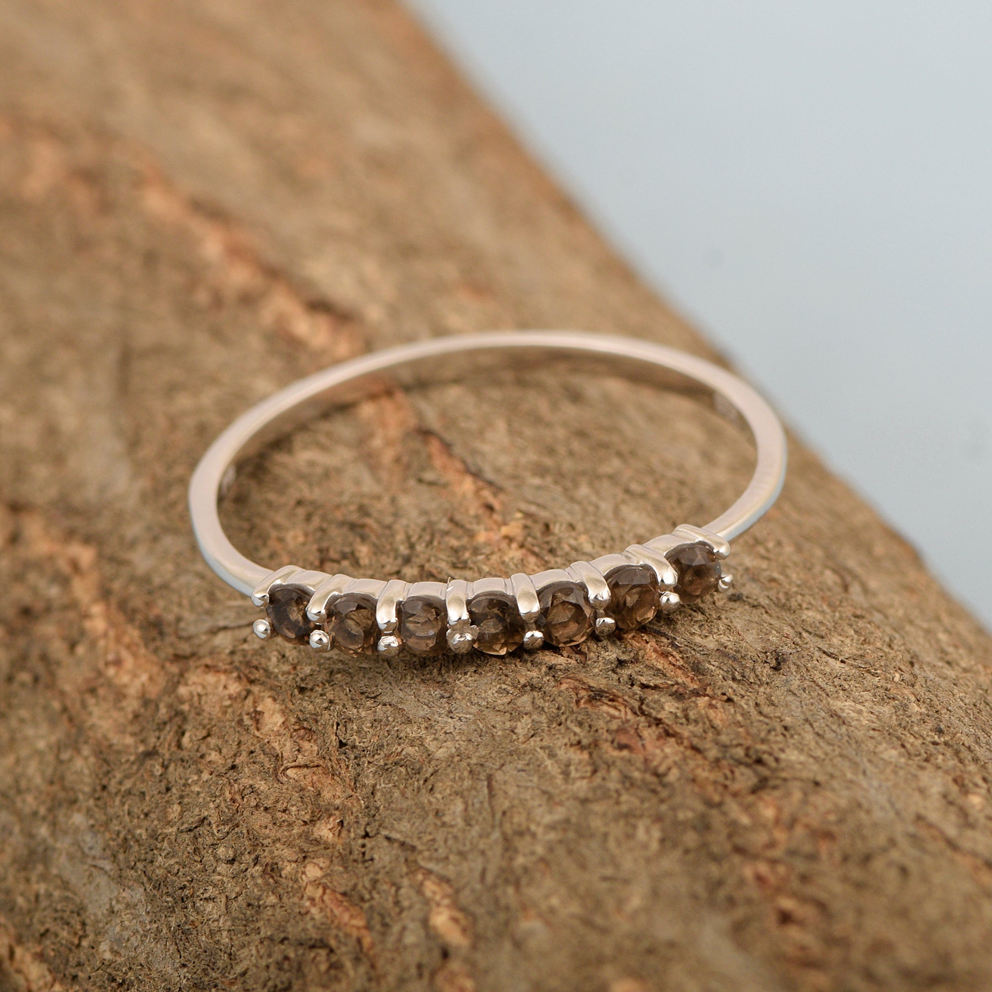Smoky Quartz ring
